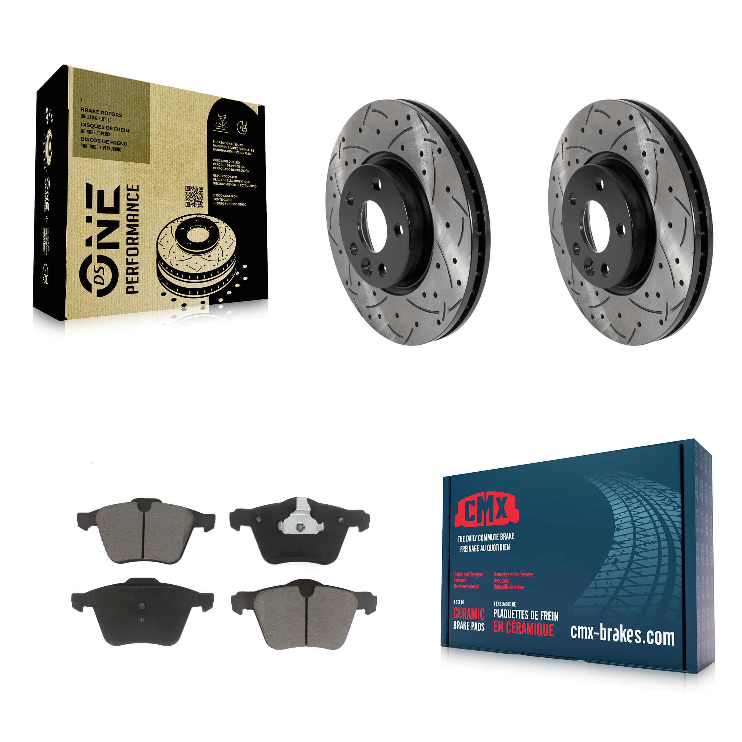 Transit Auto - KDC-100080 - Front Disc Brake Kits image 1