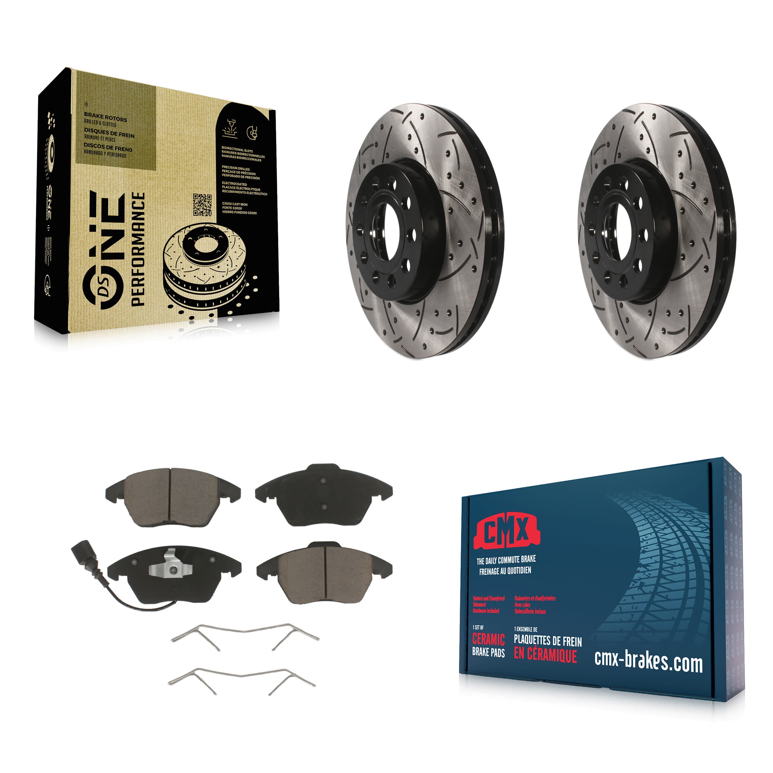 Transit Auto - KDC-100110 - Front Disc Brake Kits image 1