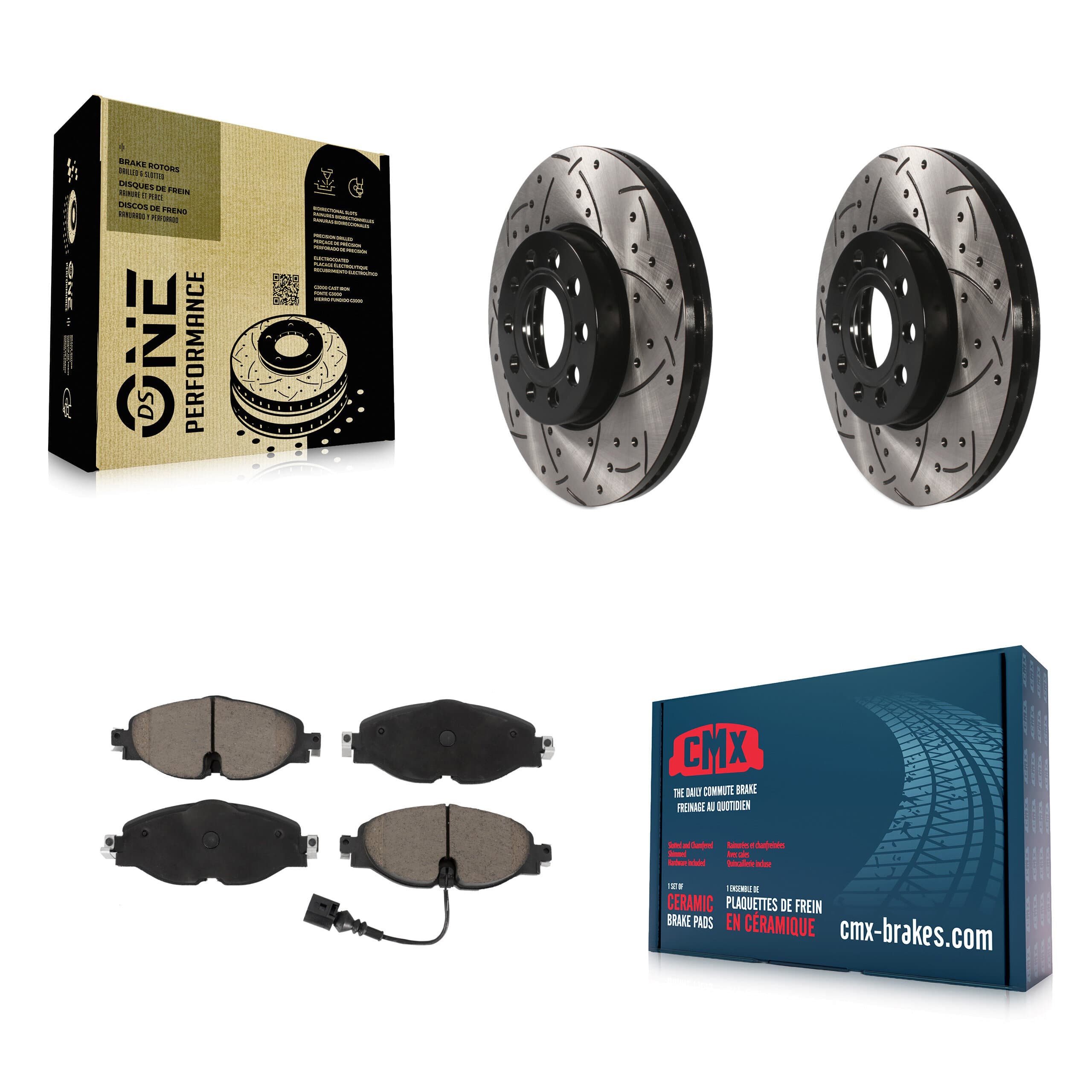 Transit Auto - KDC-100202 - Front Disc Brake Kits image 1