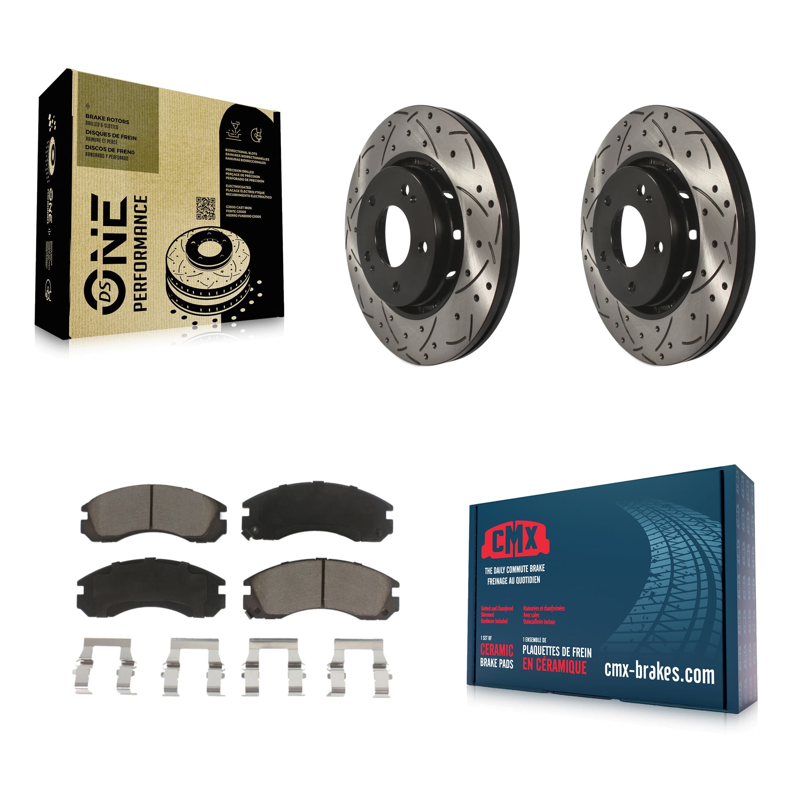Transit Auto - KDC-100217 - Front Disc Brake Kits image 1