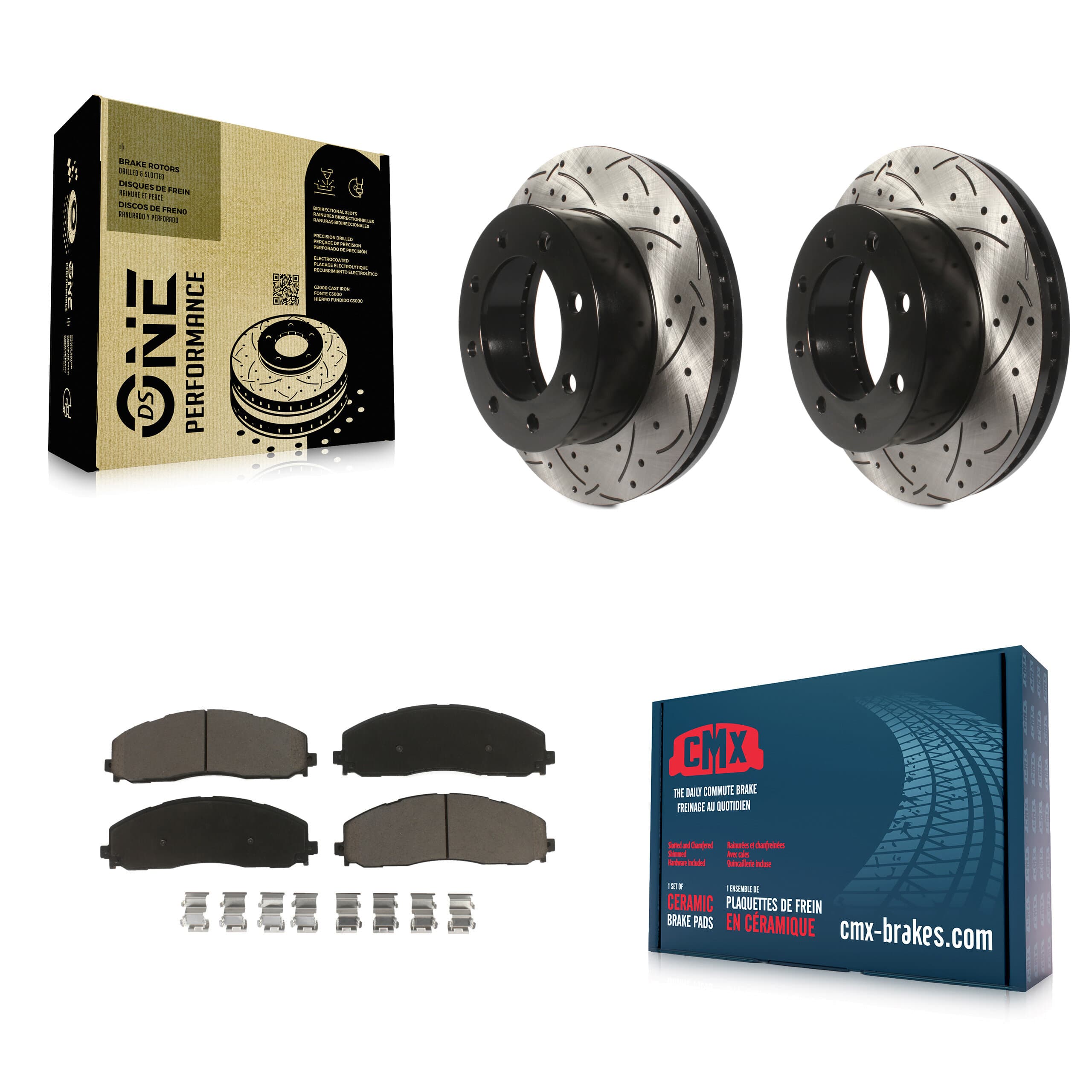 Transit Auto - KDC-100980 - Front Disc Brake Kits image 1