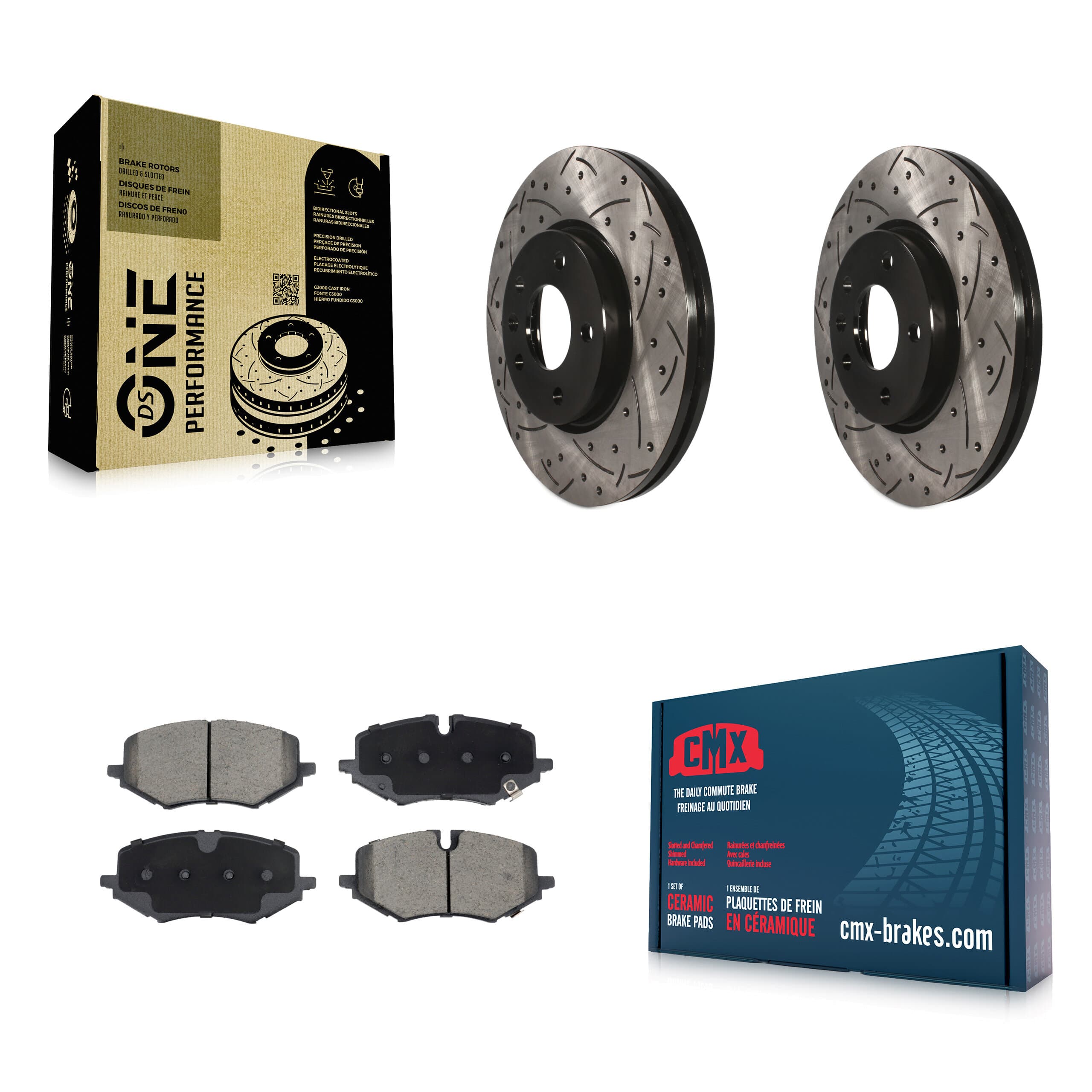 Transit Auto - KDC-101106 - Front Disc Brake Kits image 1