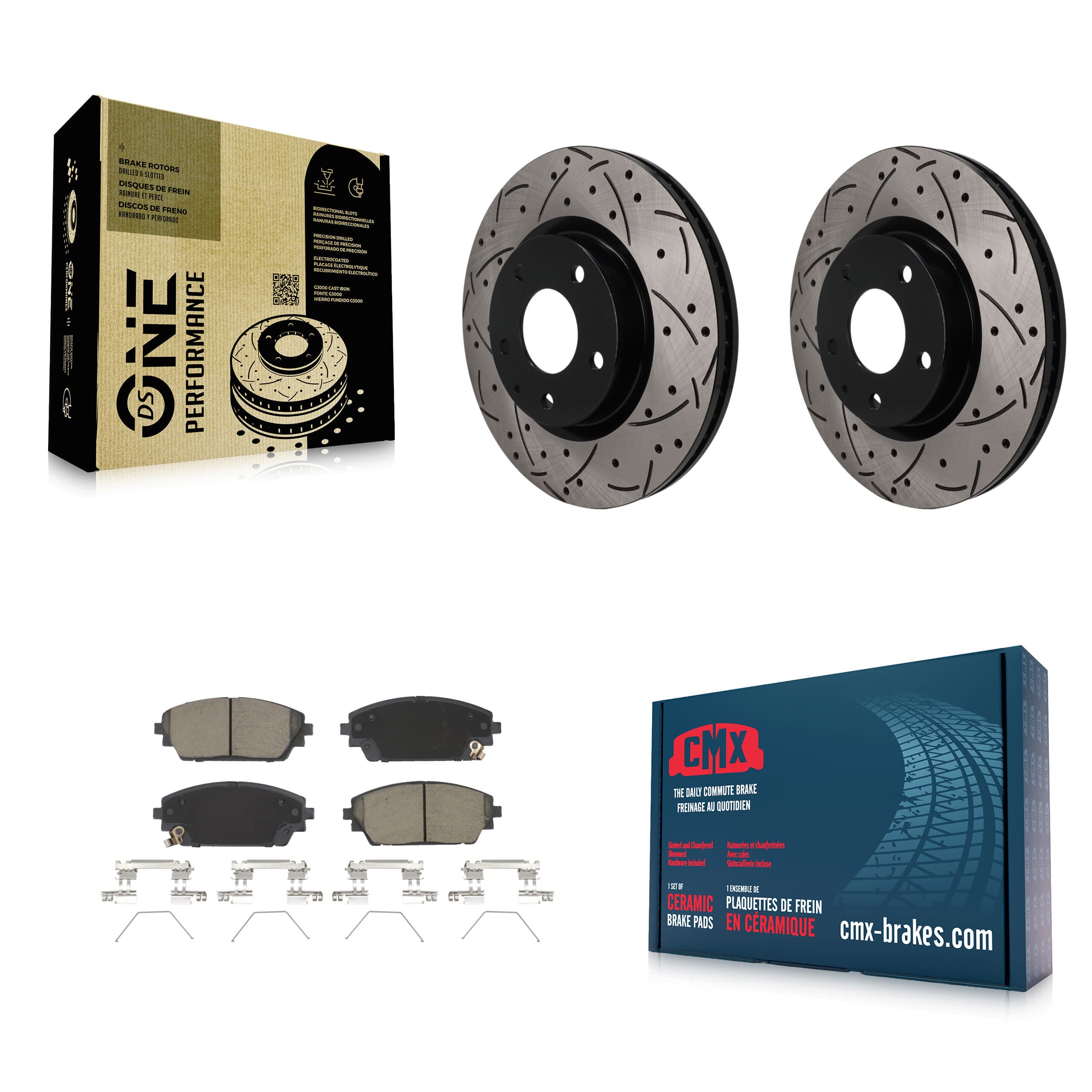 Transit Auto - KDC-101818 - Front Disc Brake Kits image 1
