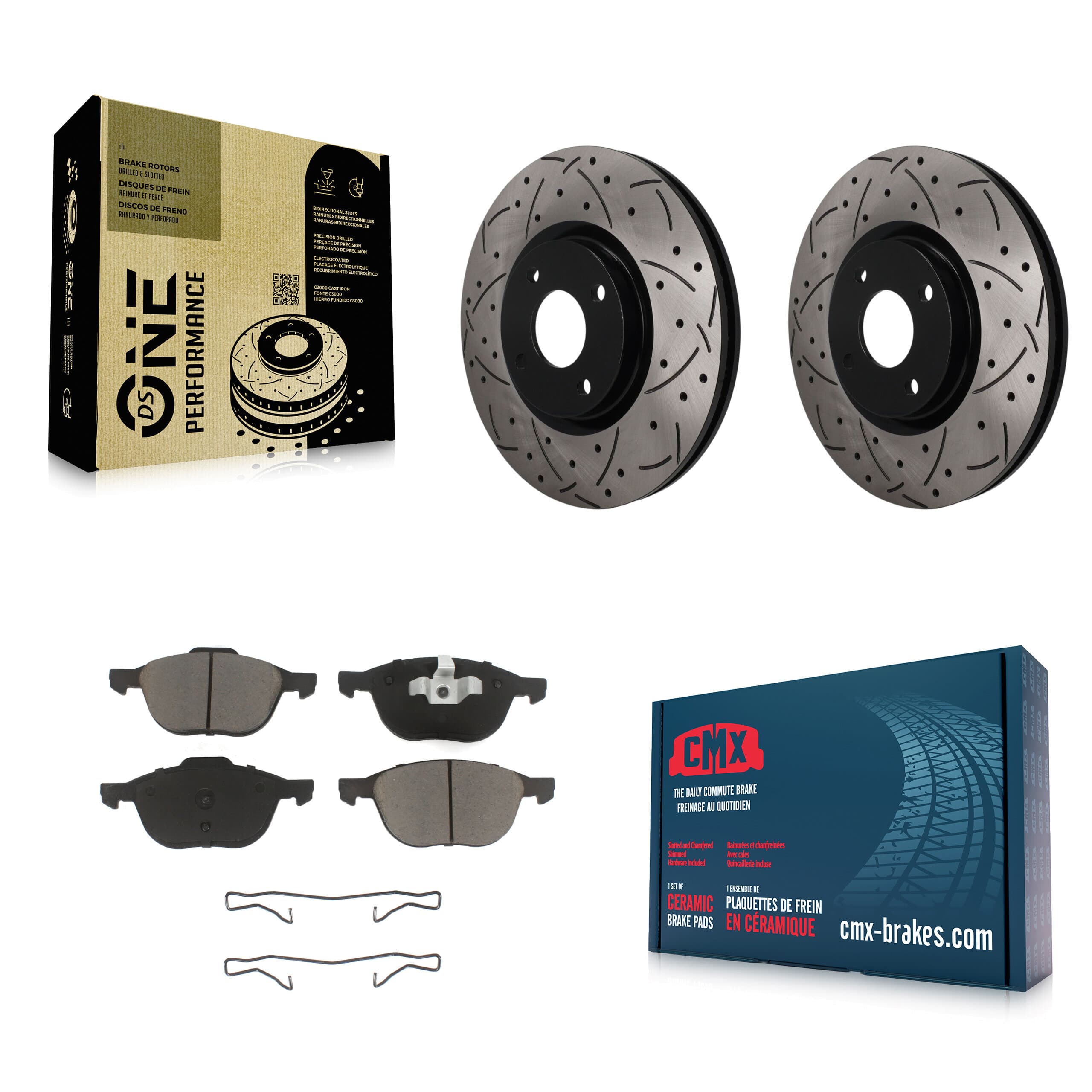 Transit Auto - KDC-101820 - Front Disc Brake Kits image 1