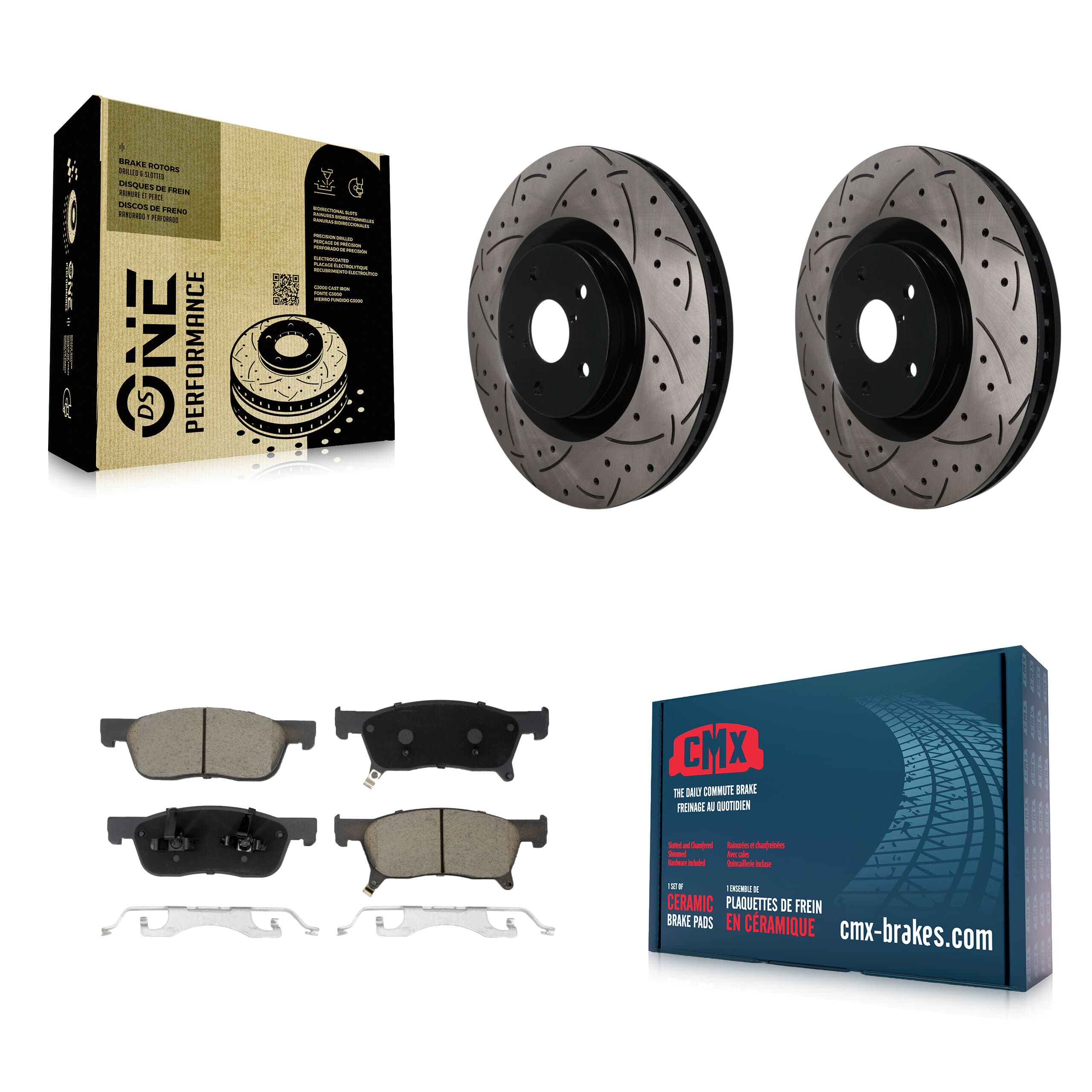Transit Auto - KDC-101832 - Front Disc Brake Kits image 1