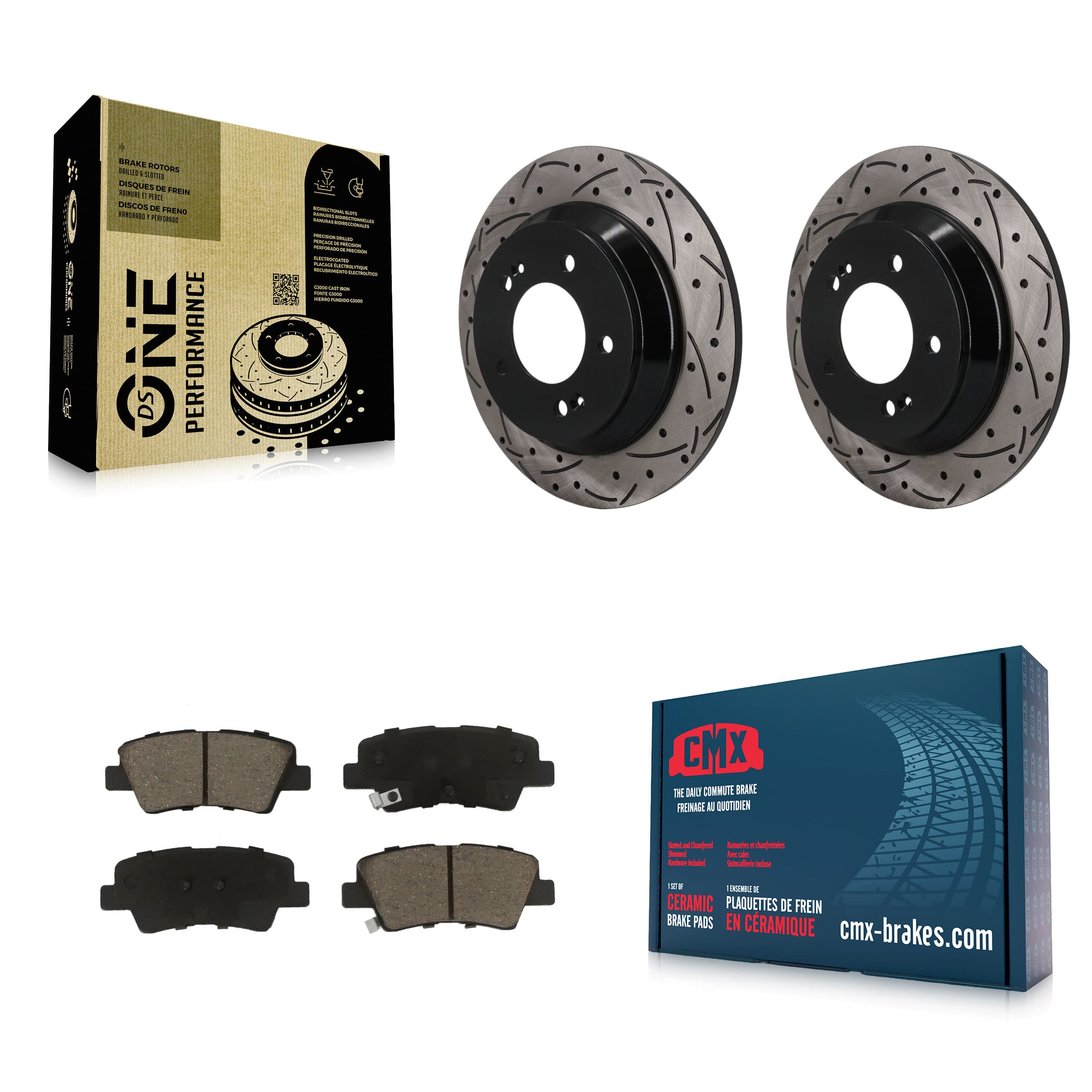 Transit Auto - KDC-101856 - Rear Disc Brake Kits image 1
