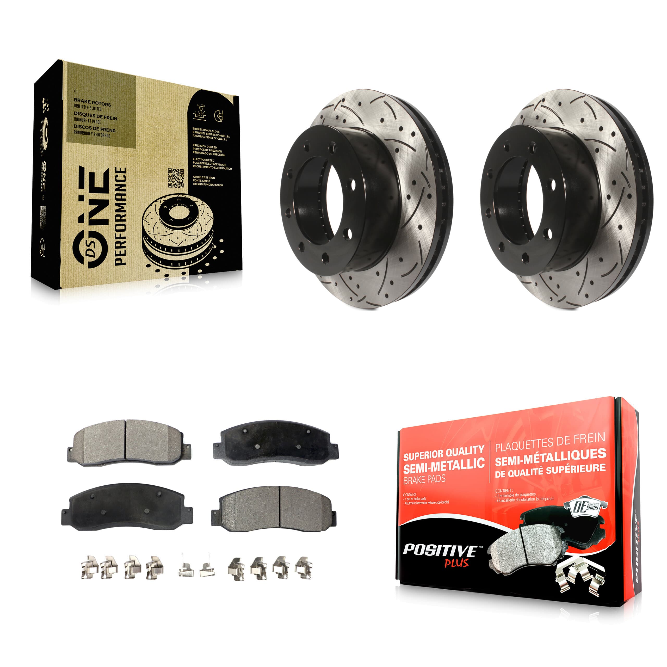 Transit Auto - KDF-100017 - Front Disc Brake Kits image 1