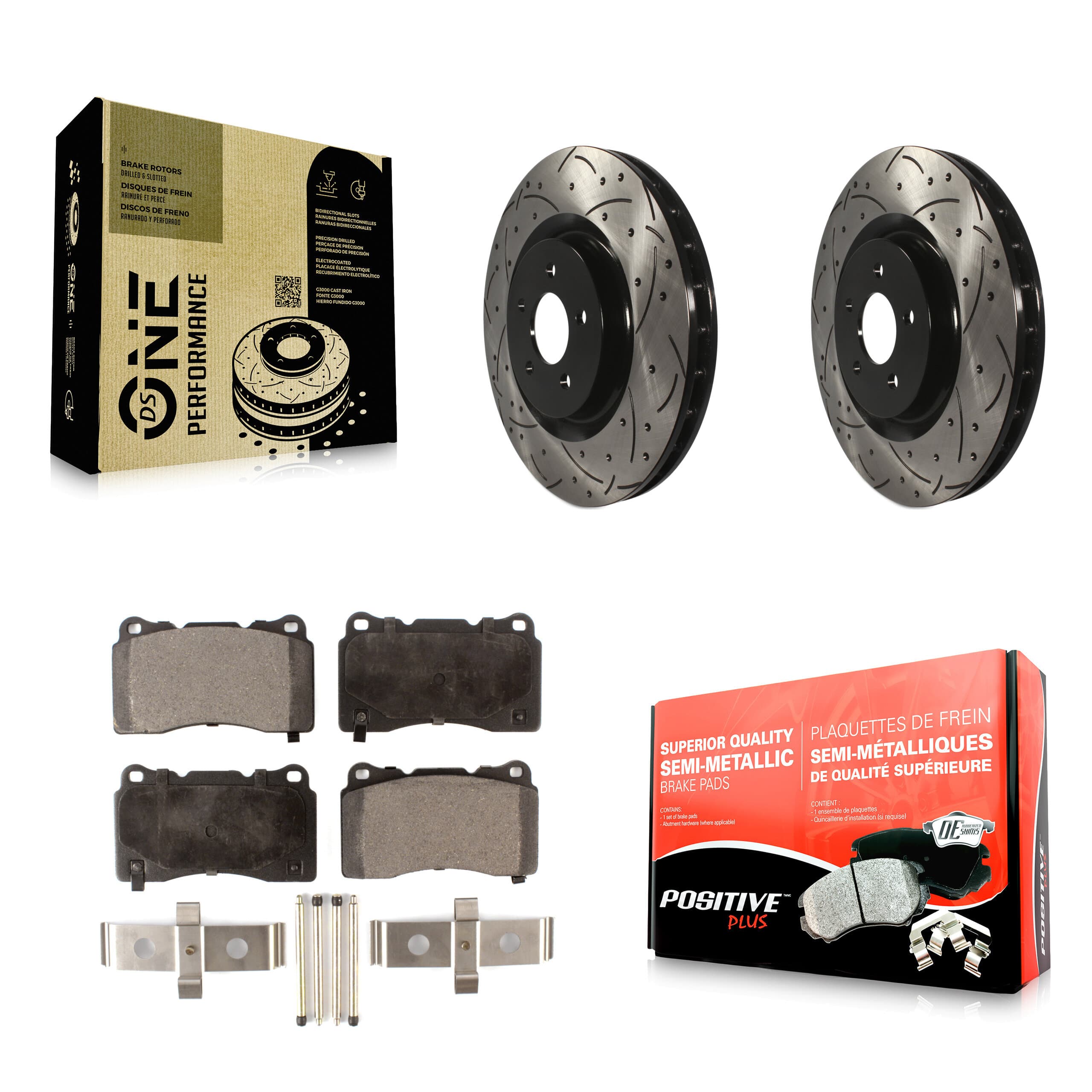 Transit Auto - KDF-100023 - Front Disc Brake Kits image 1