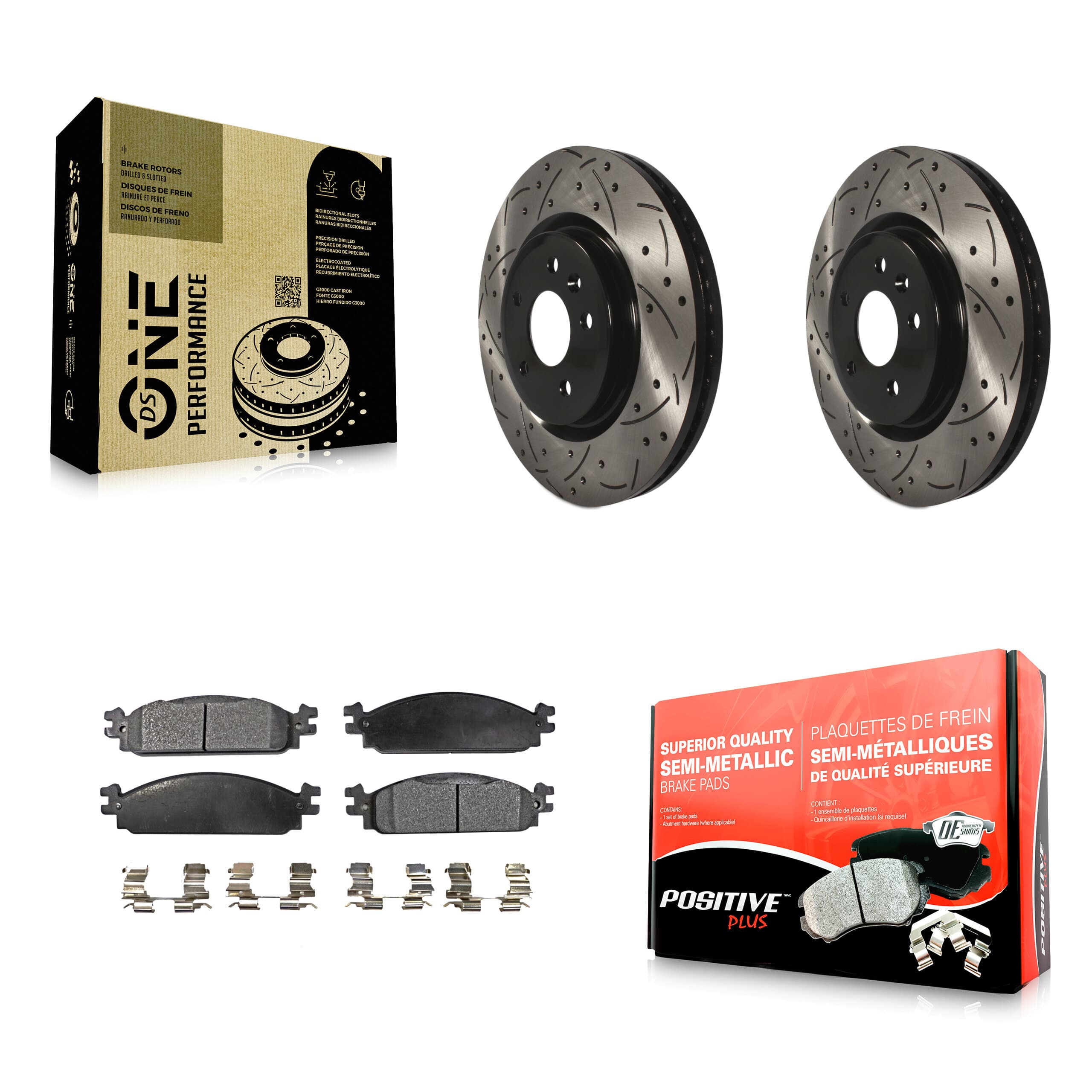 Transit Auto - KDF-100027 - Front Disc Brake Kits image 1