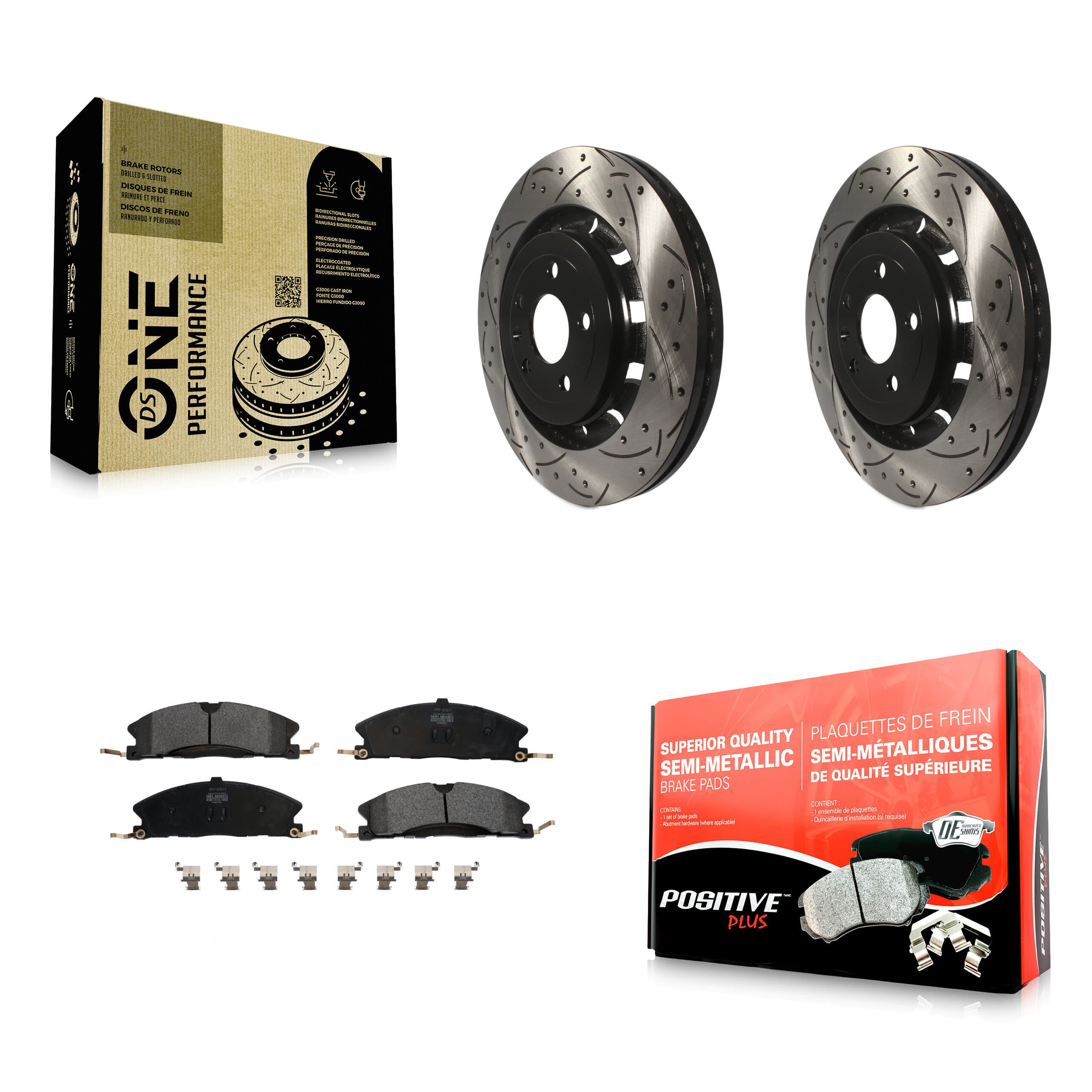 Transit Auto - KDF-100033 - Front Disc Brake Kits image 1