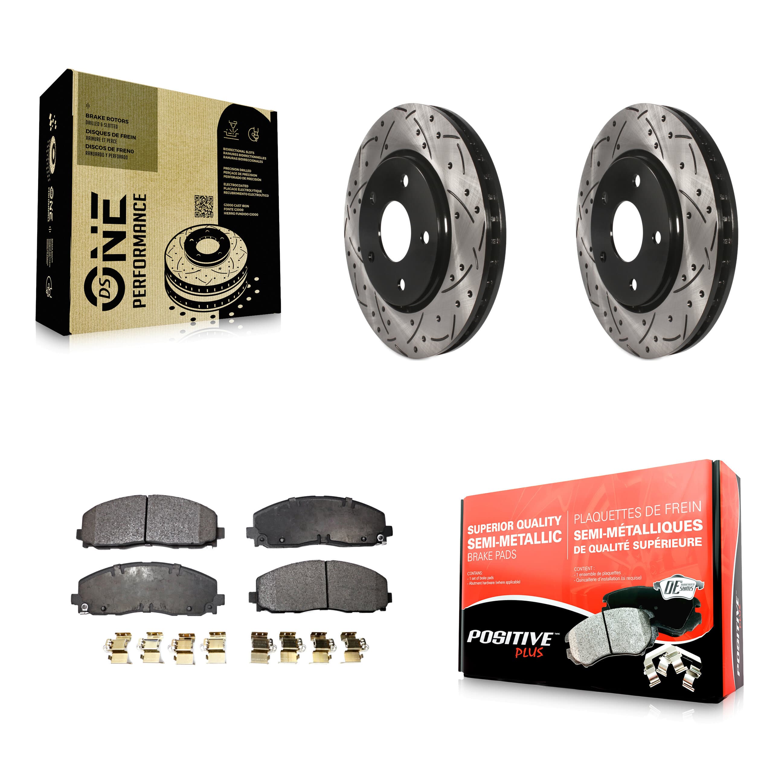 Transit Auto - KDF-100050 - Front Disc Brake Kits image 1