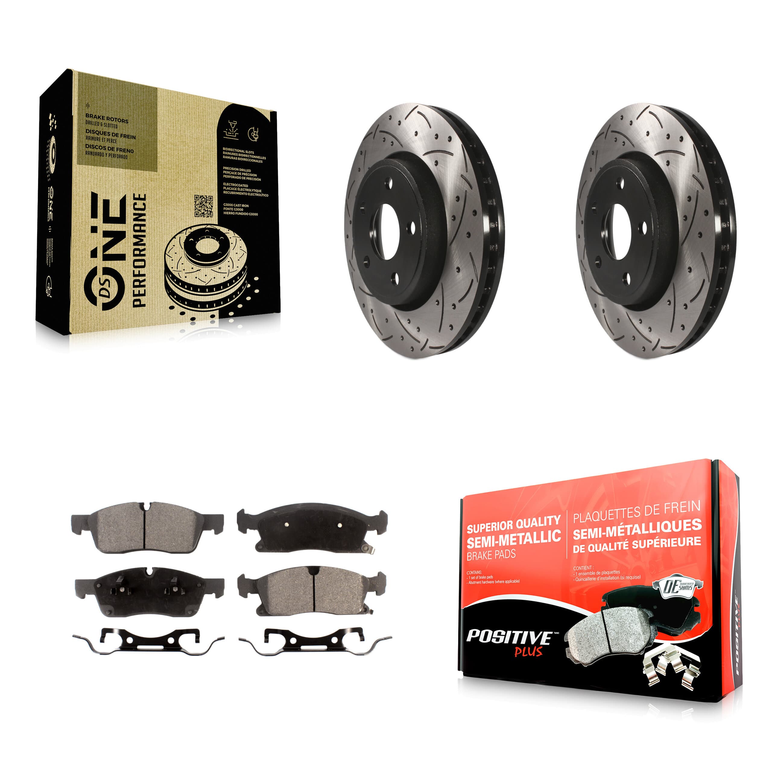 Transit Auto - KDF-100052 - Front Disc Brake Kits image 1
