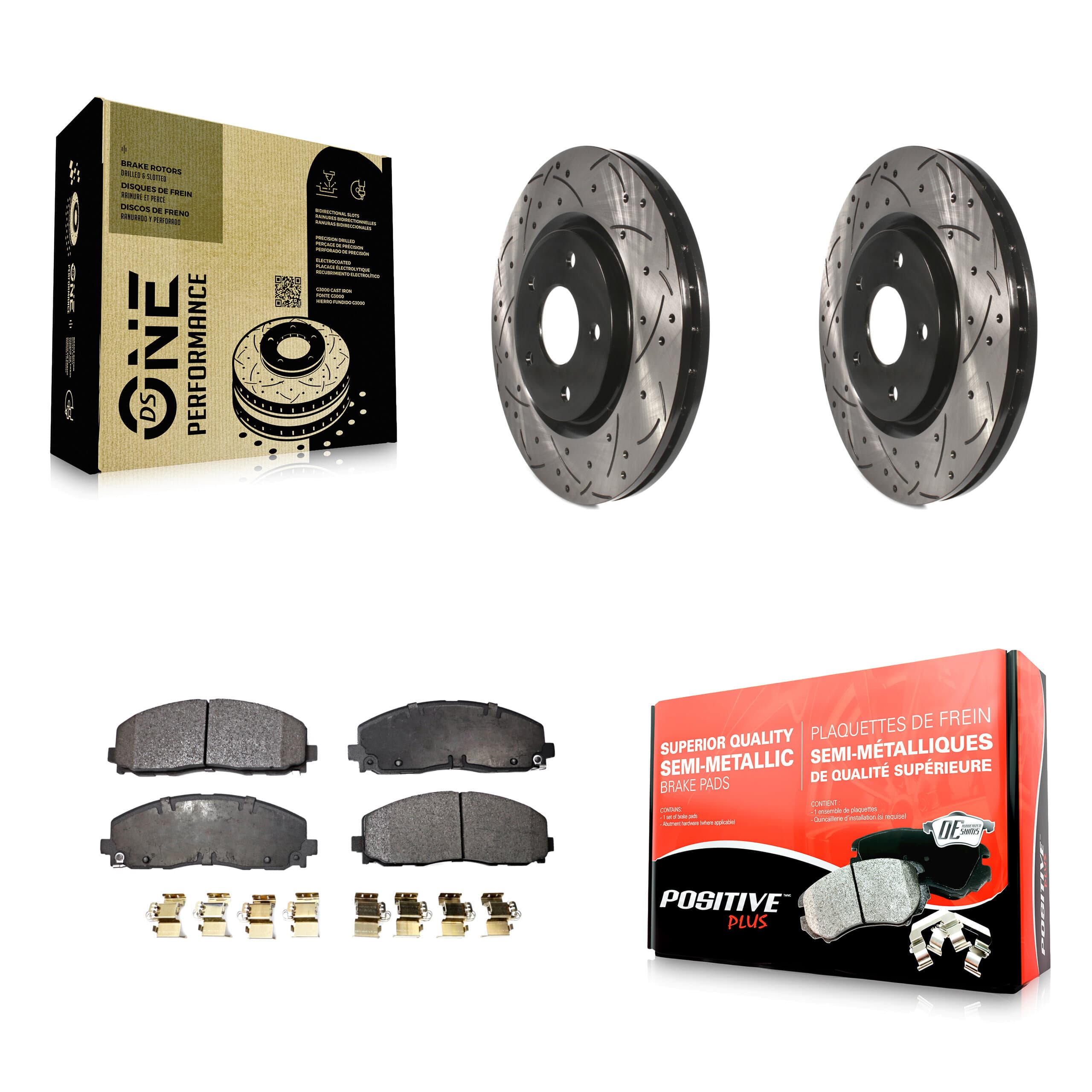 Transit Auto - KDF-100054 - Front Disc Brake Kits image 1
