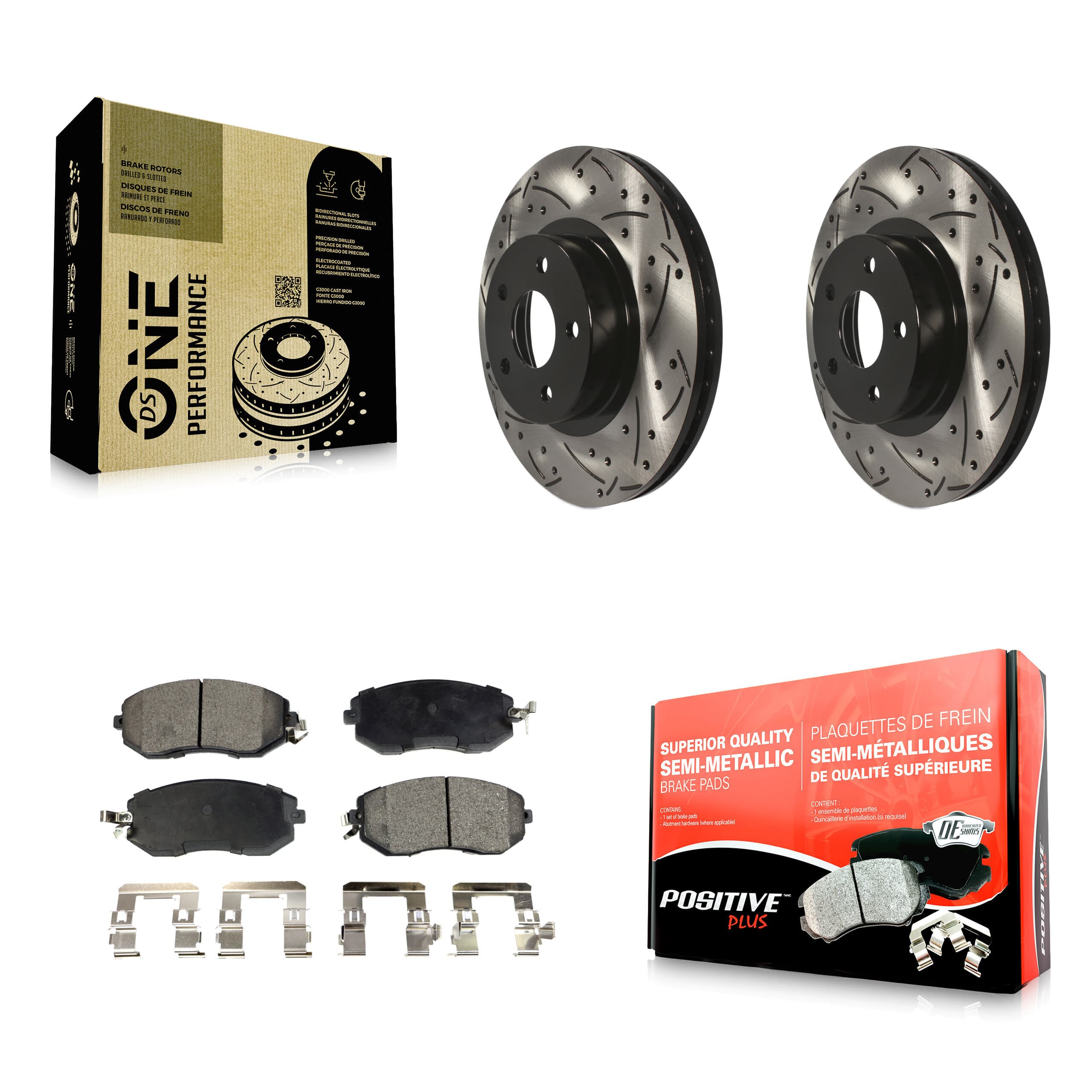 Transit Auto - KDF-100058 - Front Disc Brake Kits image 1