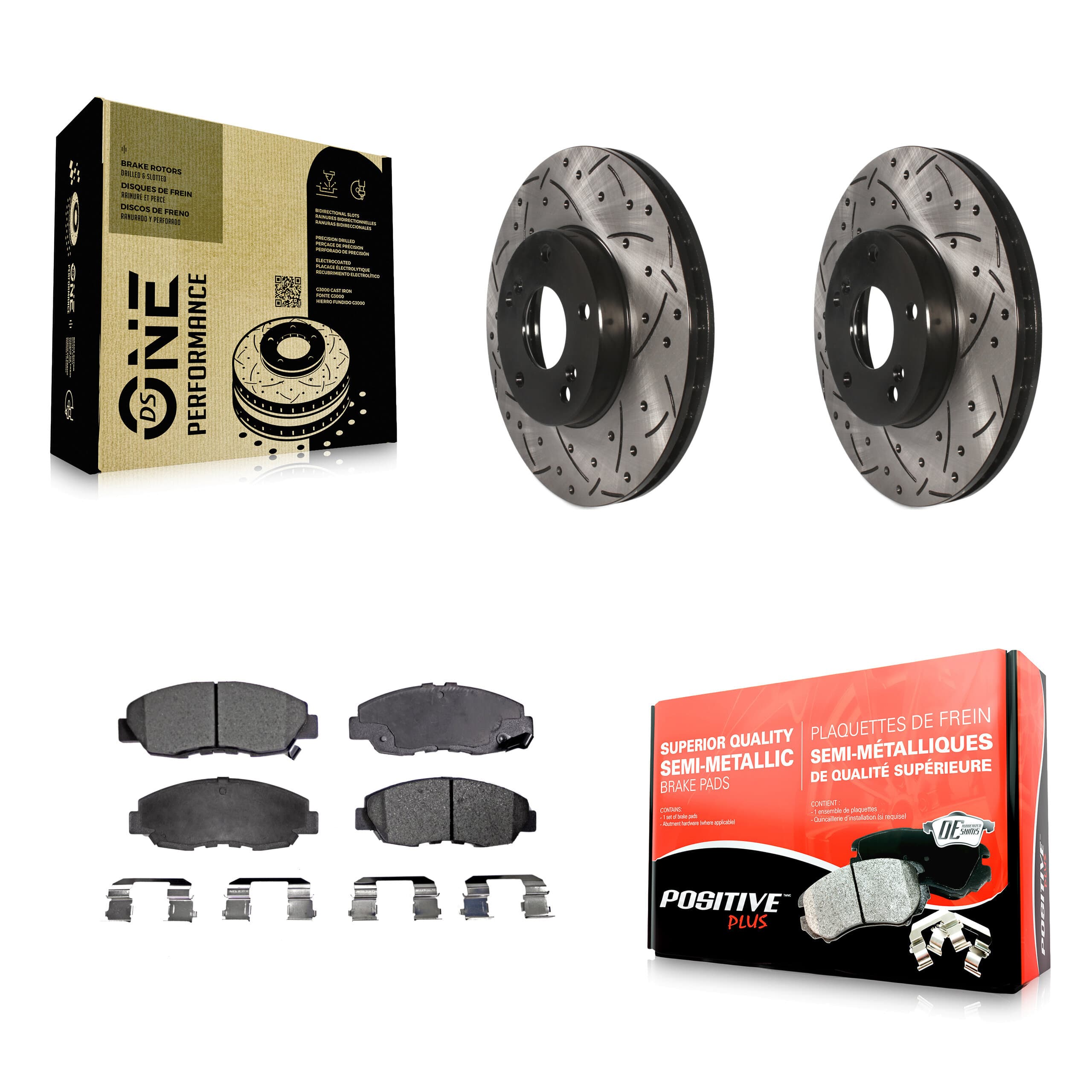 Transit Auto - KDF-100062 - Front Disc Brake Kits image 1