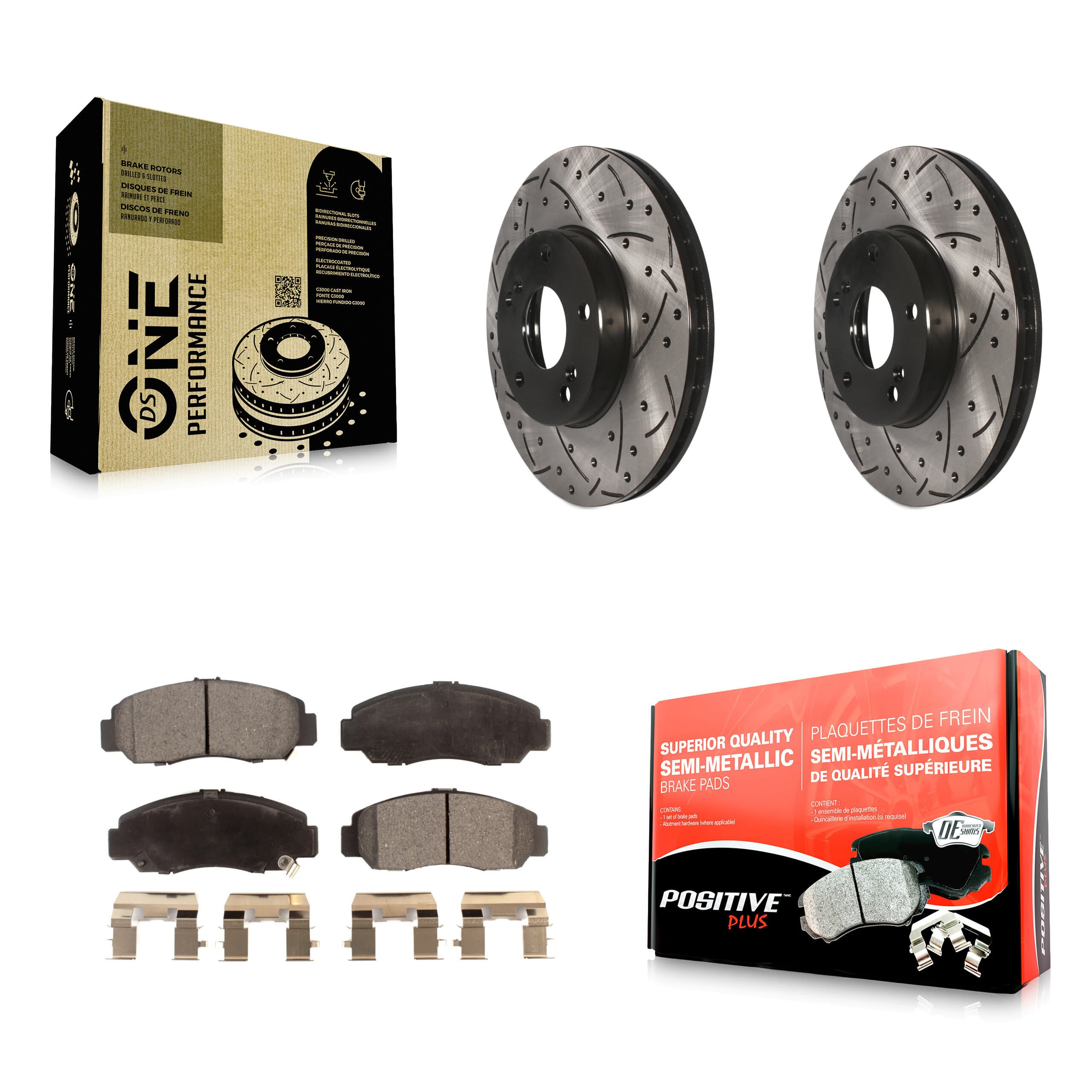 Transit Auto - KDF-100066 - Front Disc Brake Kits image 1