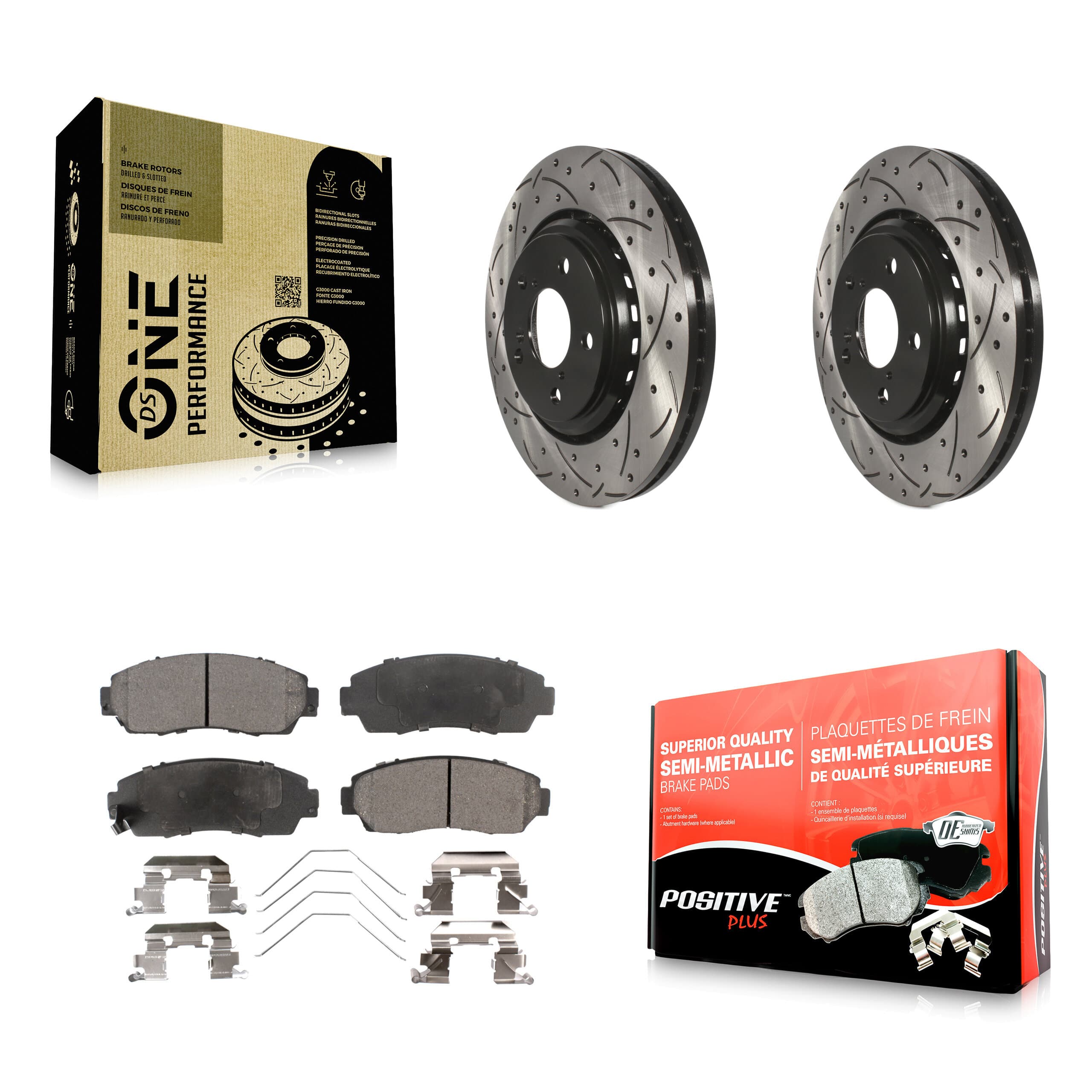 Transit Auto - KDF-100164 - Front Disc Brake Kits image 1