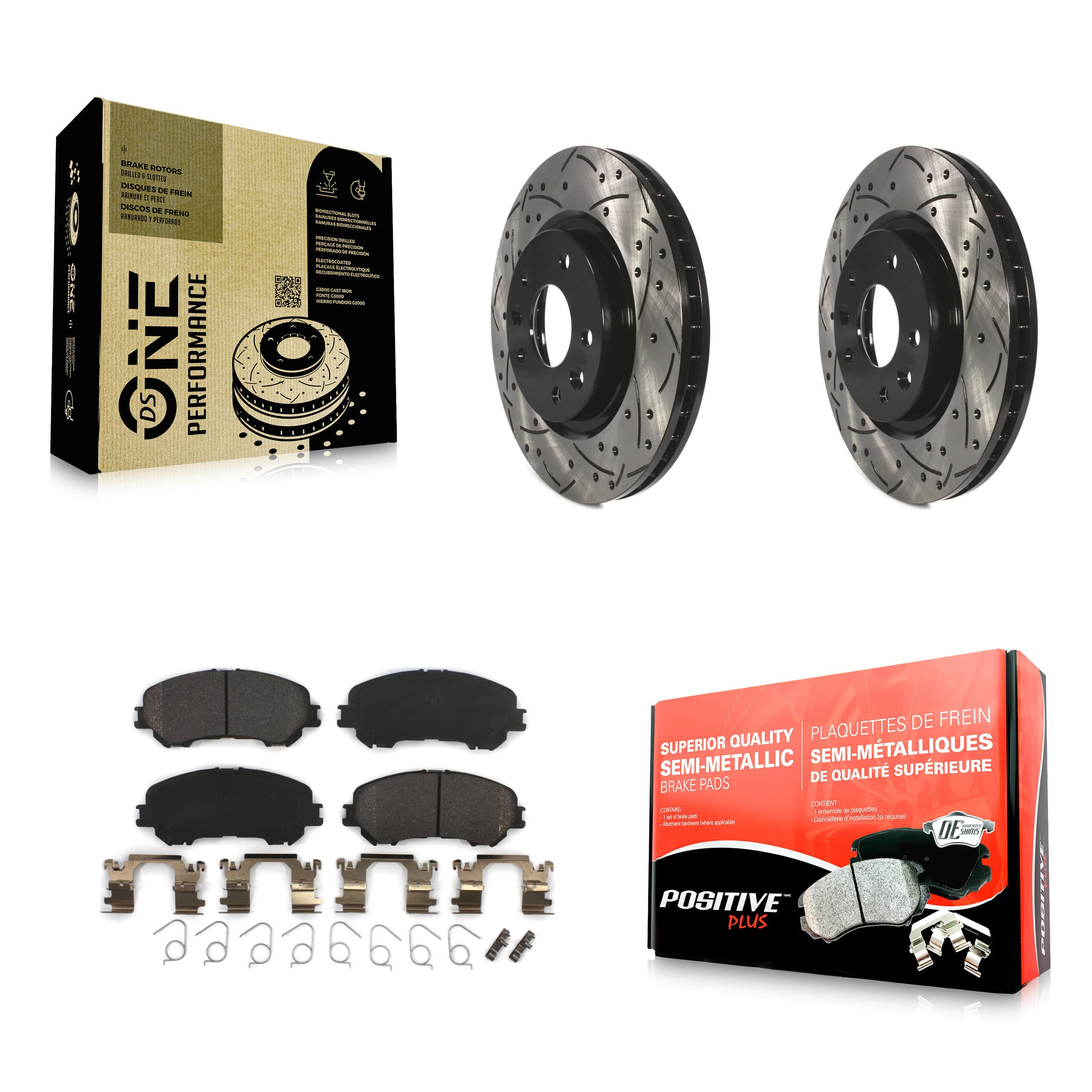 Transit Auto - KDF-100177 - Front Disc Brake Kits image 1