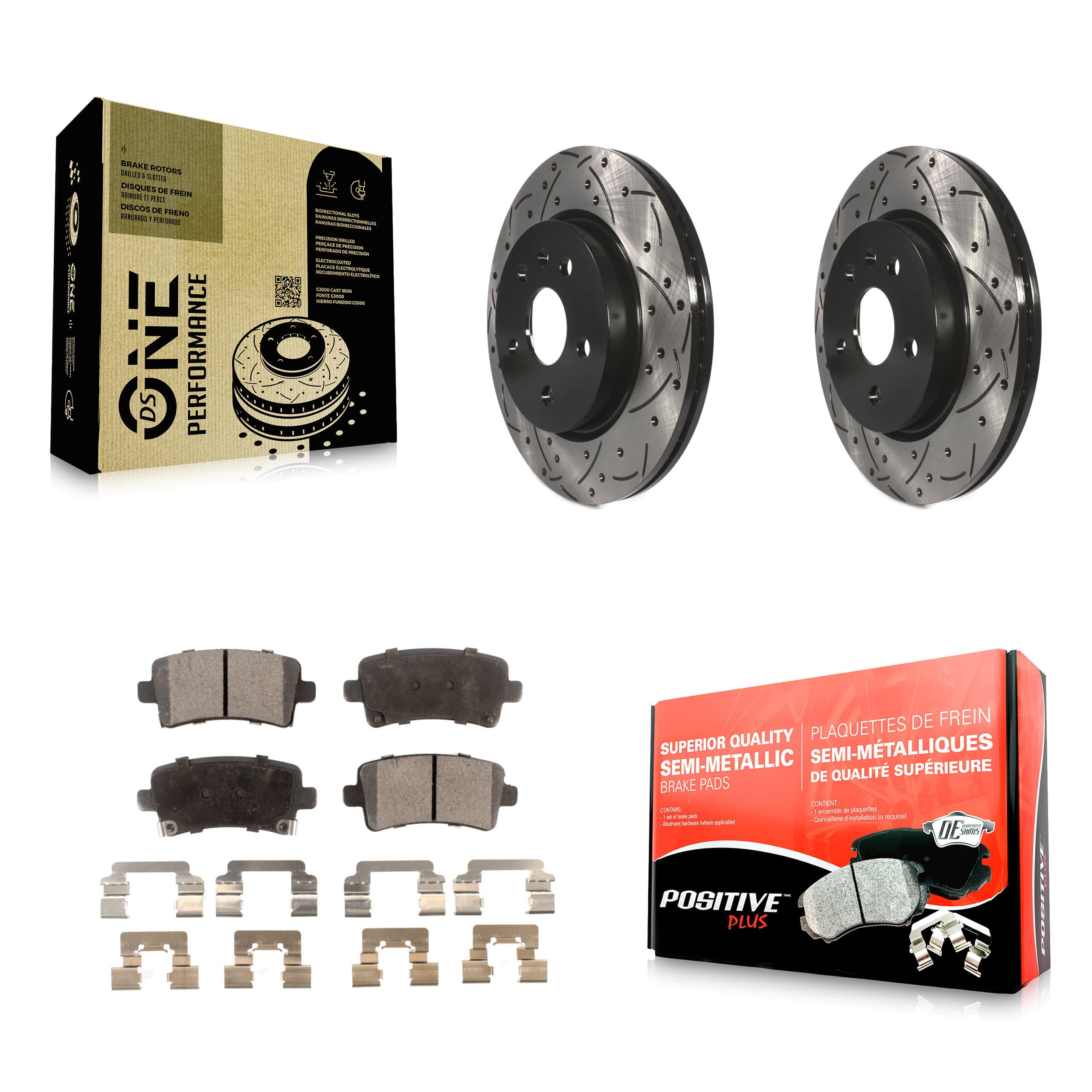 Transit Auto - KDF-100425 - Rear Disc Brake Kits image 1