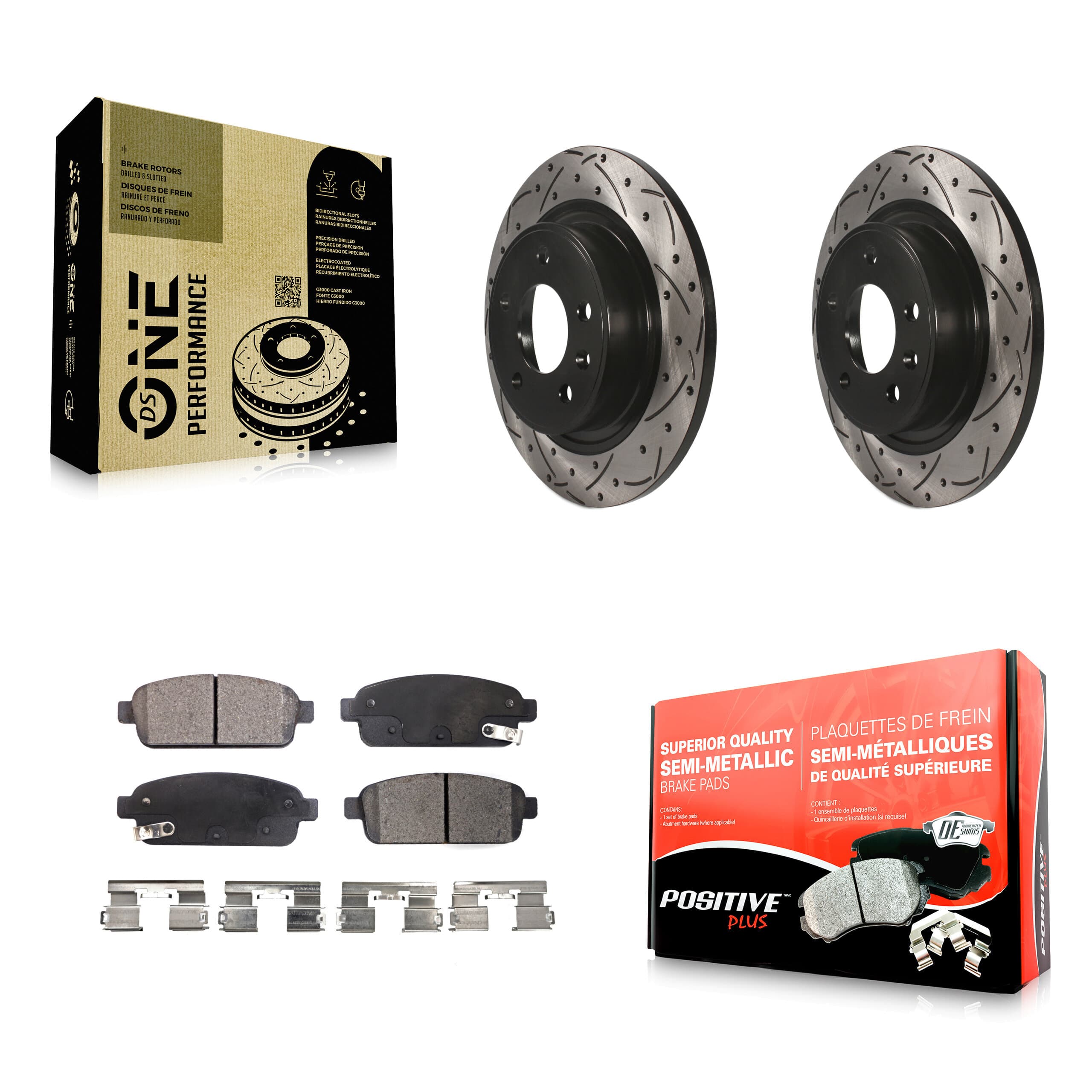 Transit Auto - KDF-100430 - Rear Disc Brake Kits image 1