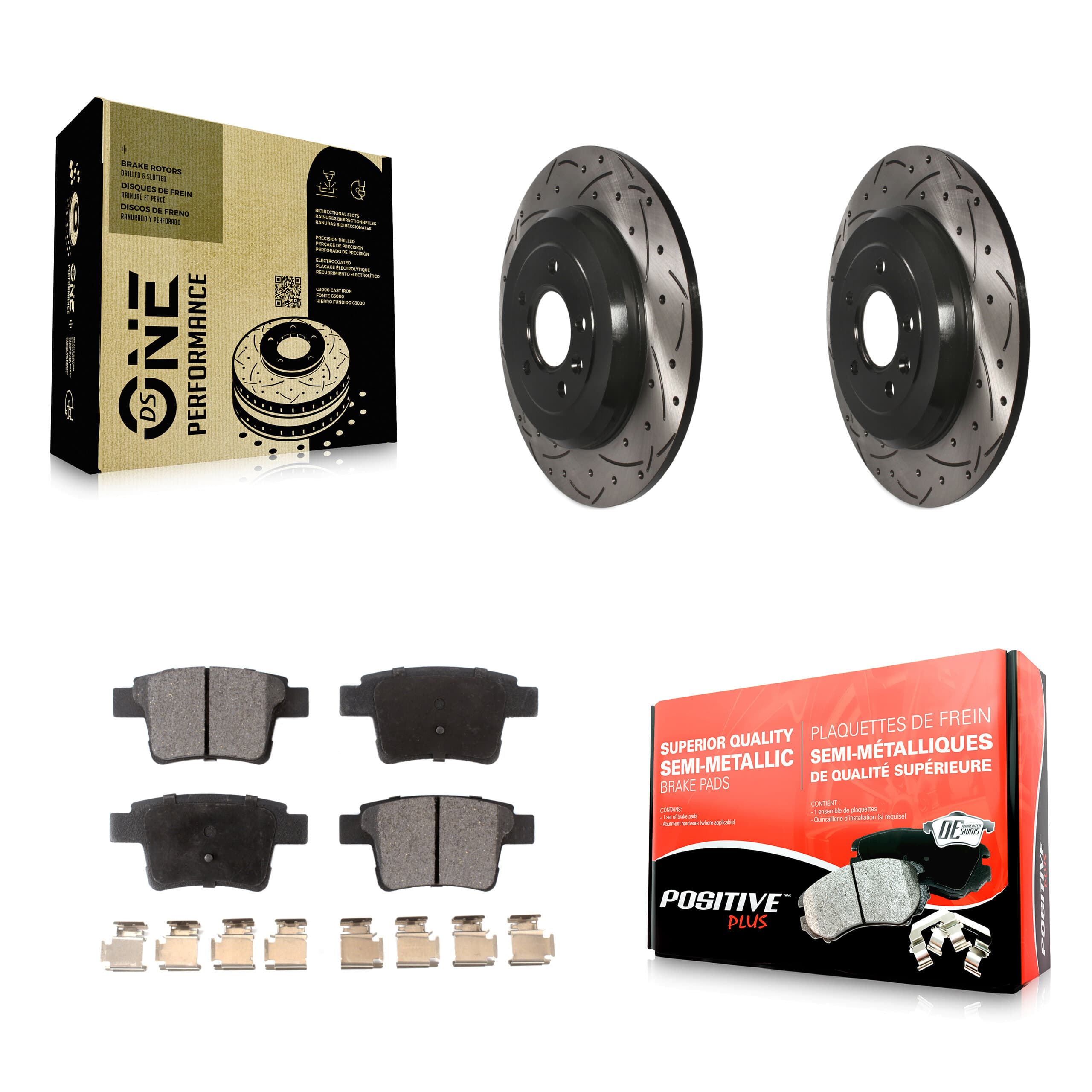 Transit Auto - KDF-100442 - Rear Disc Brake Kits image 1