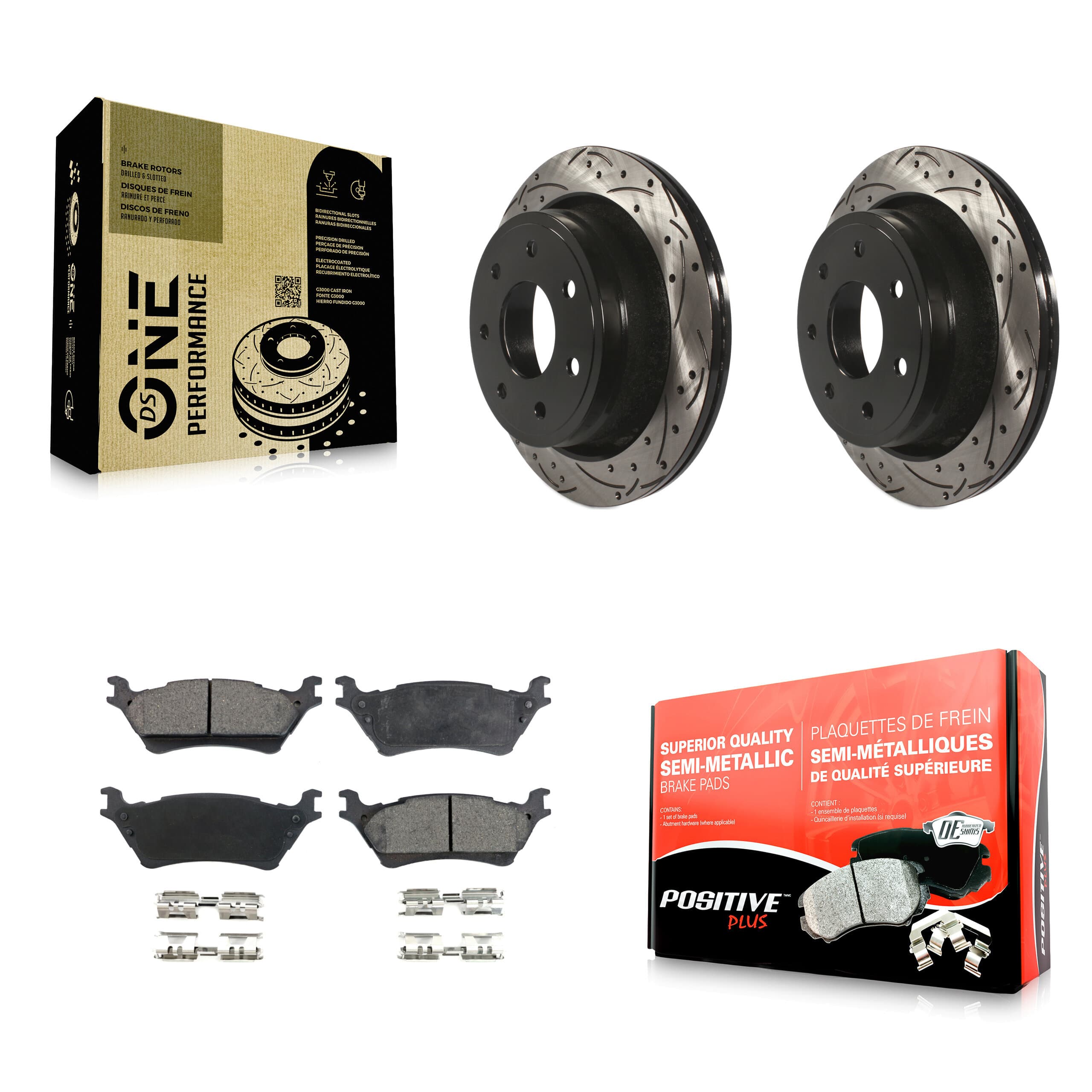 Transit Auto - KDF-100447 - Rear Disc Brake Kits image 1