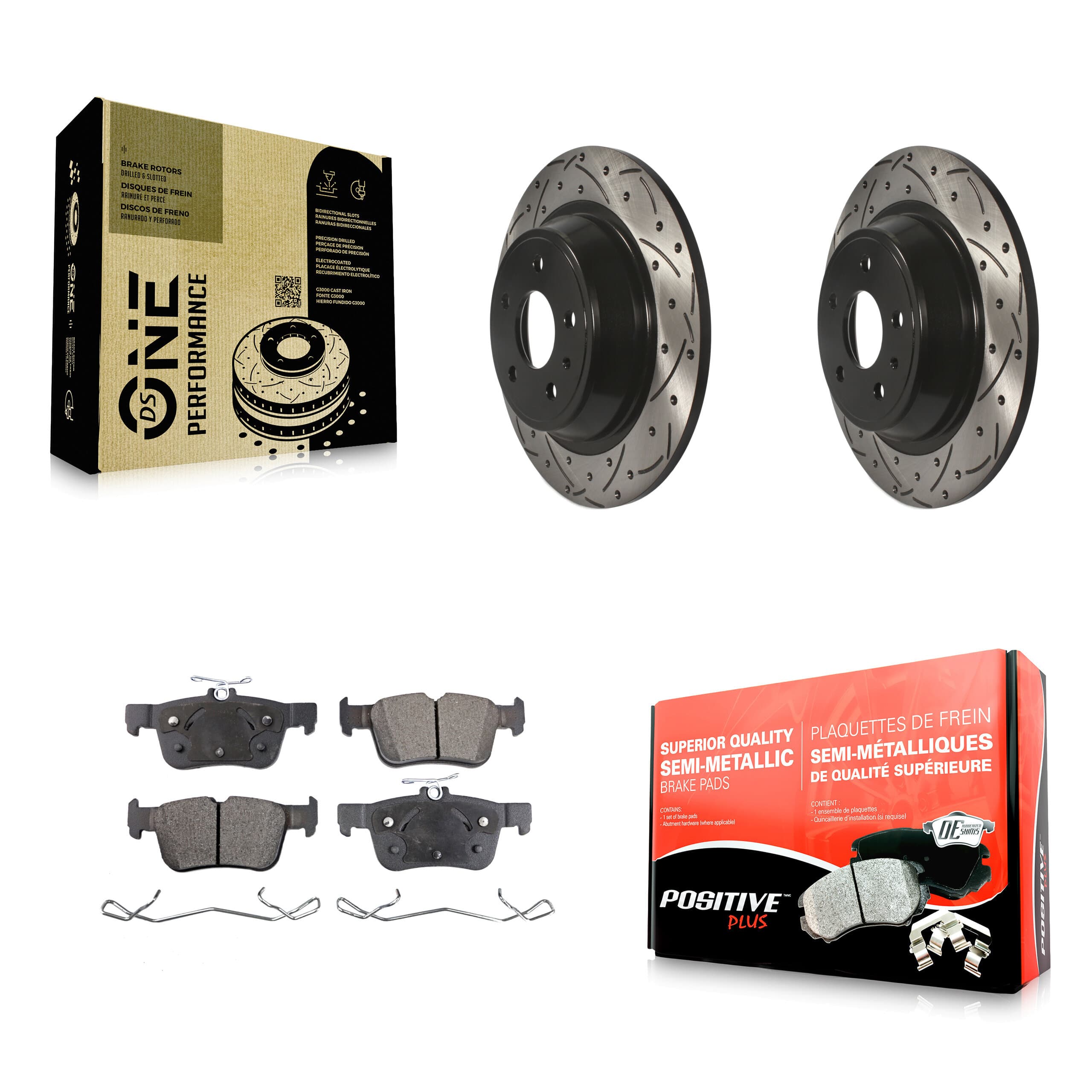 Transit Auto - KDF-100451 - Rear Disc Brake Kits image 1