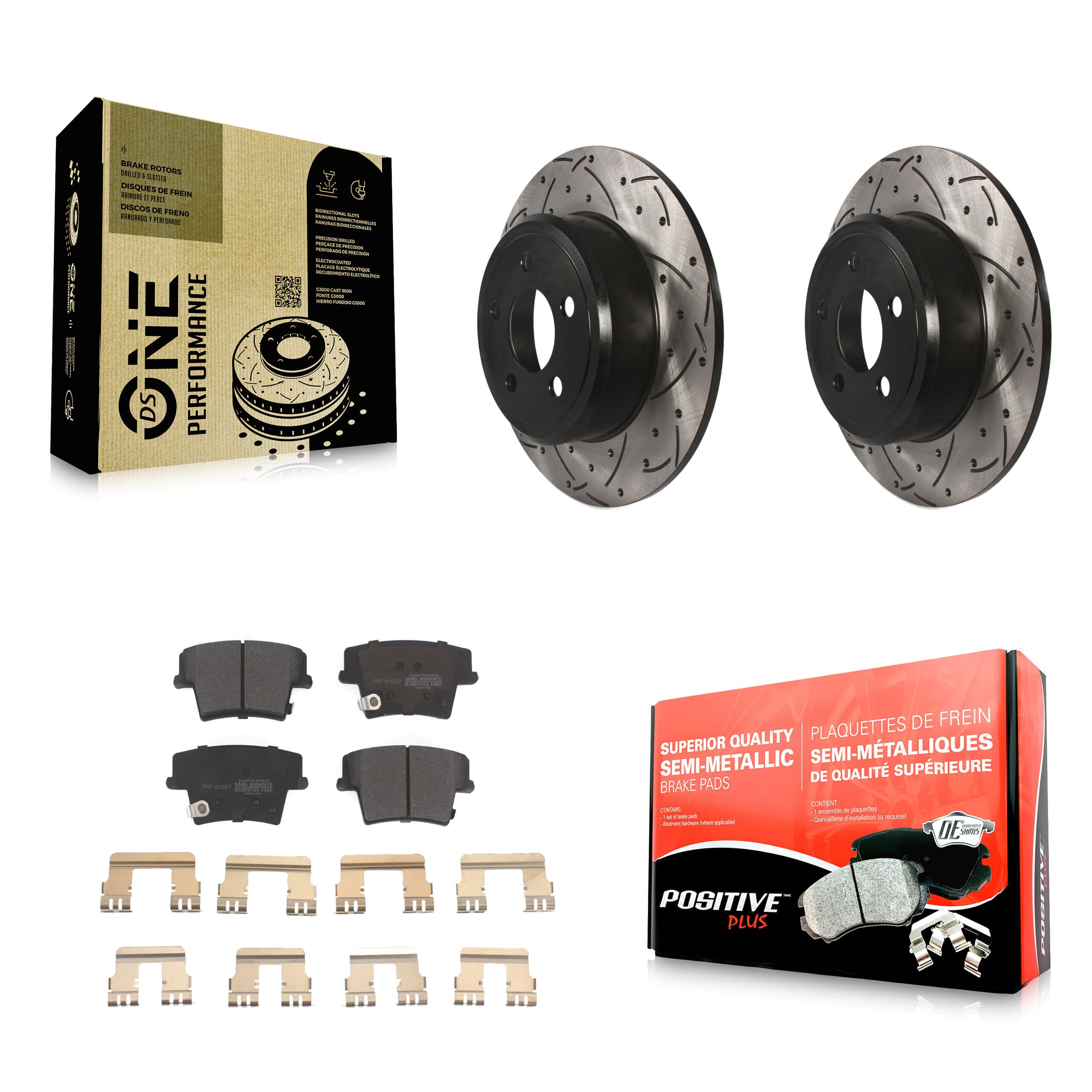 Transit Auto - KDF-100457 - Rear Disc Brake Kits image 1