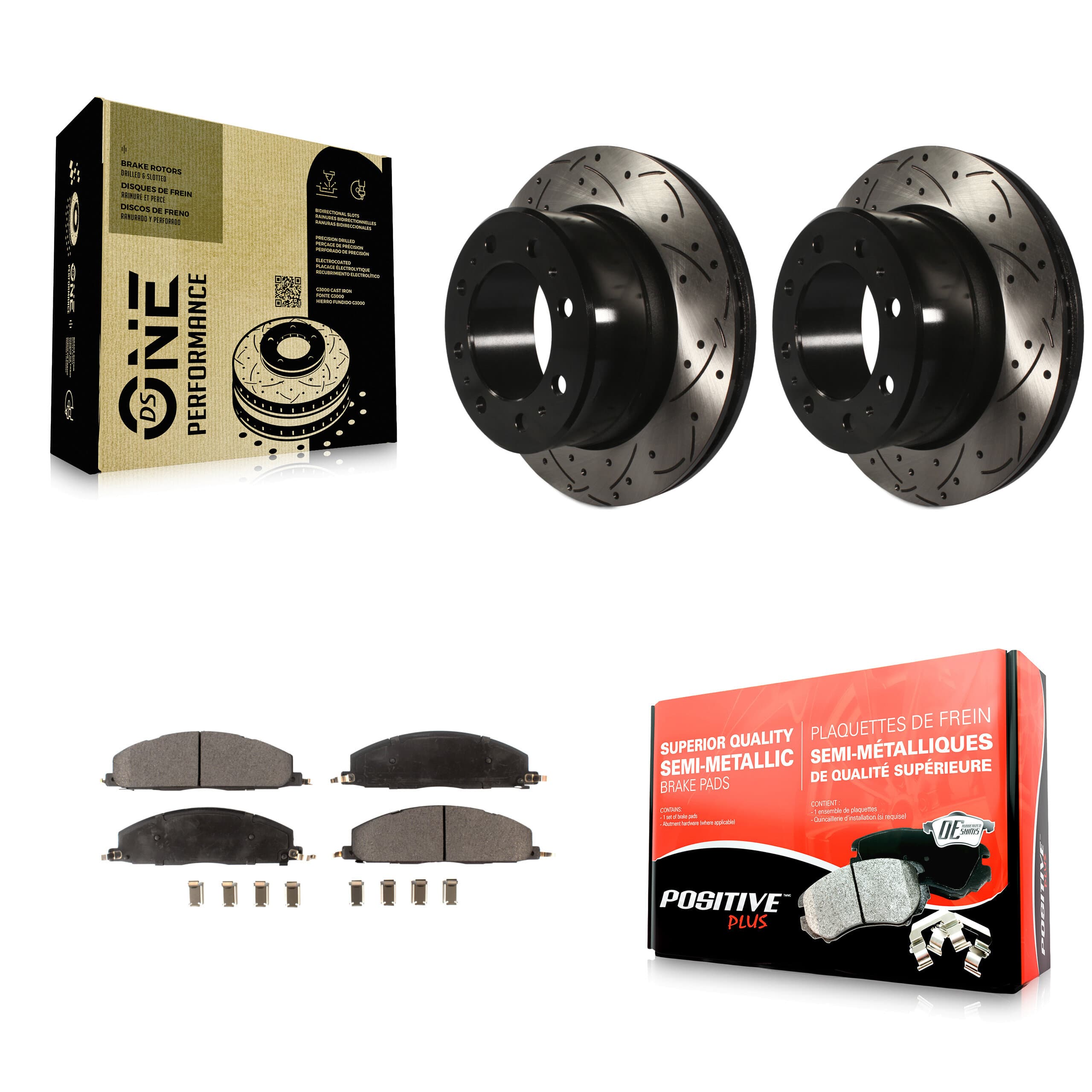 Transit Auto - KDF-100467 - Rear Disc Brake Kits image 1