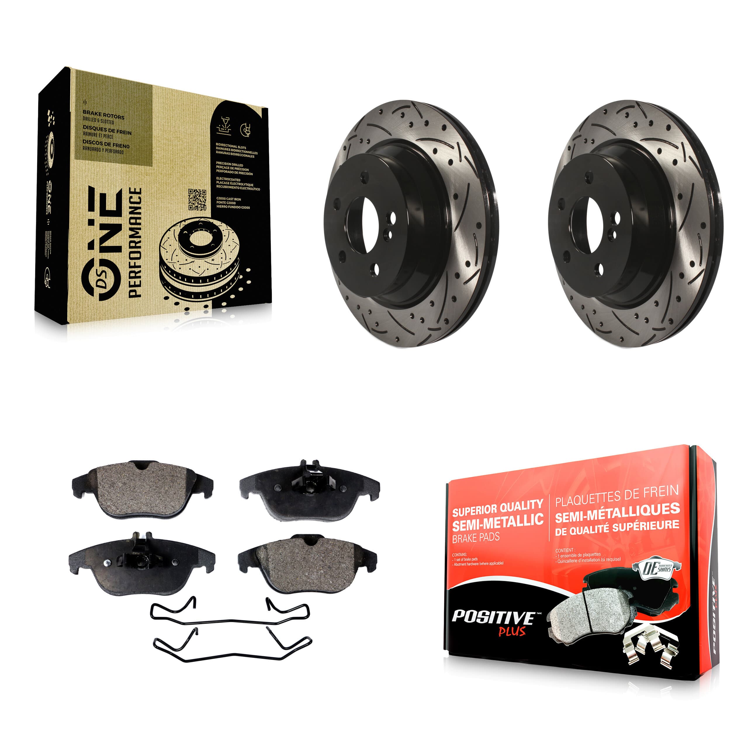 Transit Auto - KDF-100477 - Rear Disc Brake Kits image 1