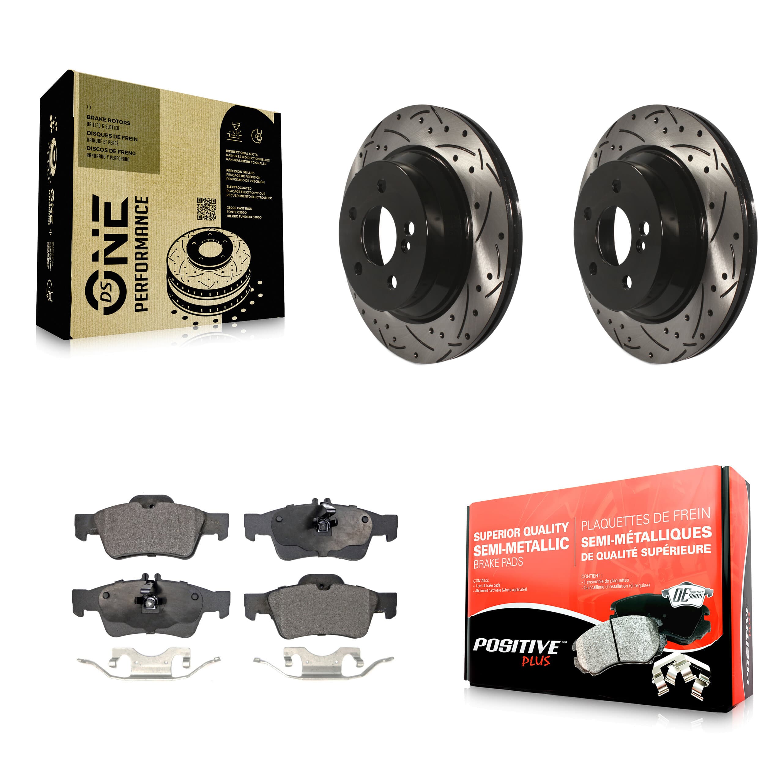 Transit Auto - KDF-100478 - Rear Disc Brake Kits image 1
