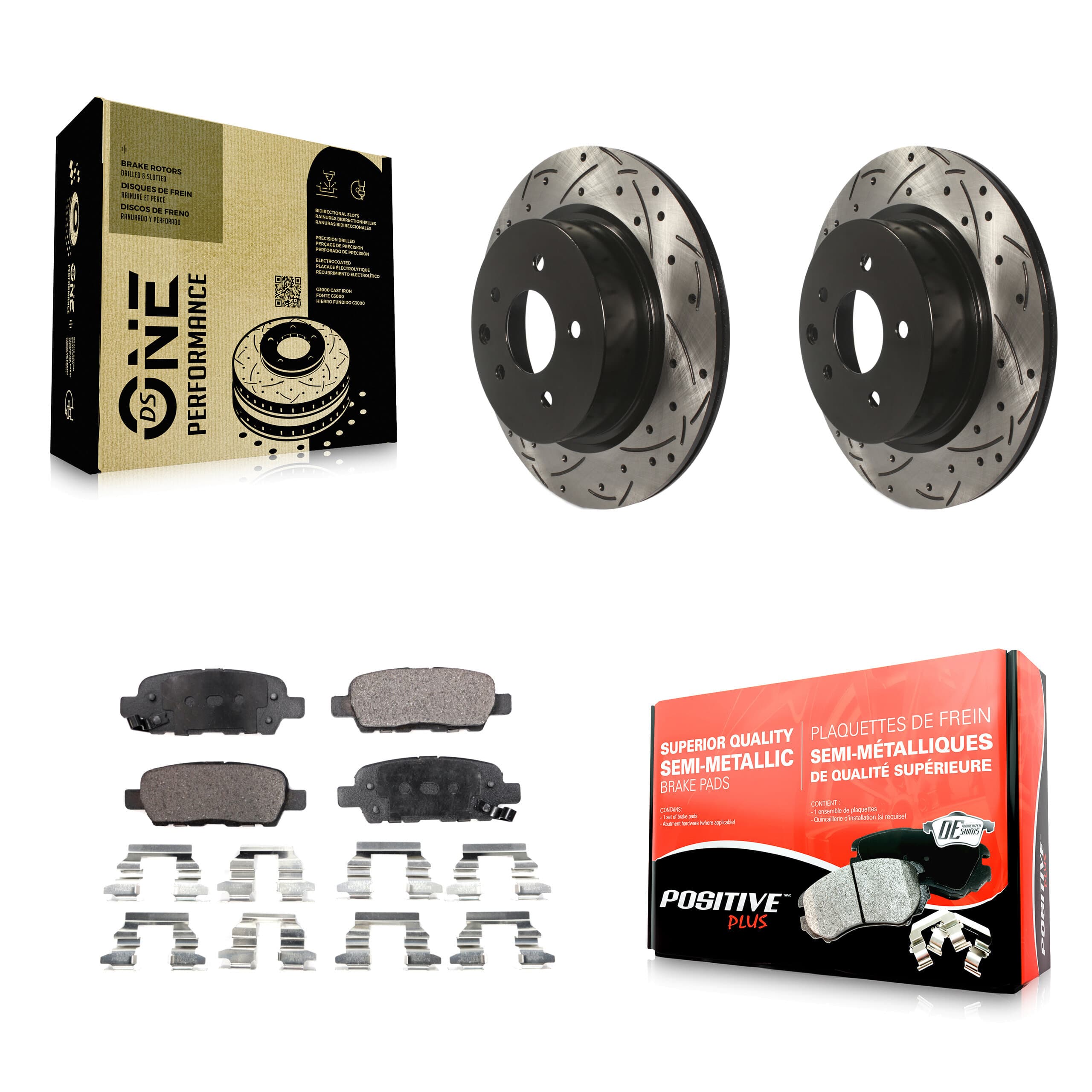 Transit Auto - KDF-100481 - Rear Disc Brake Kits image 1
