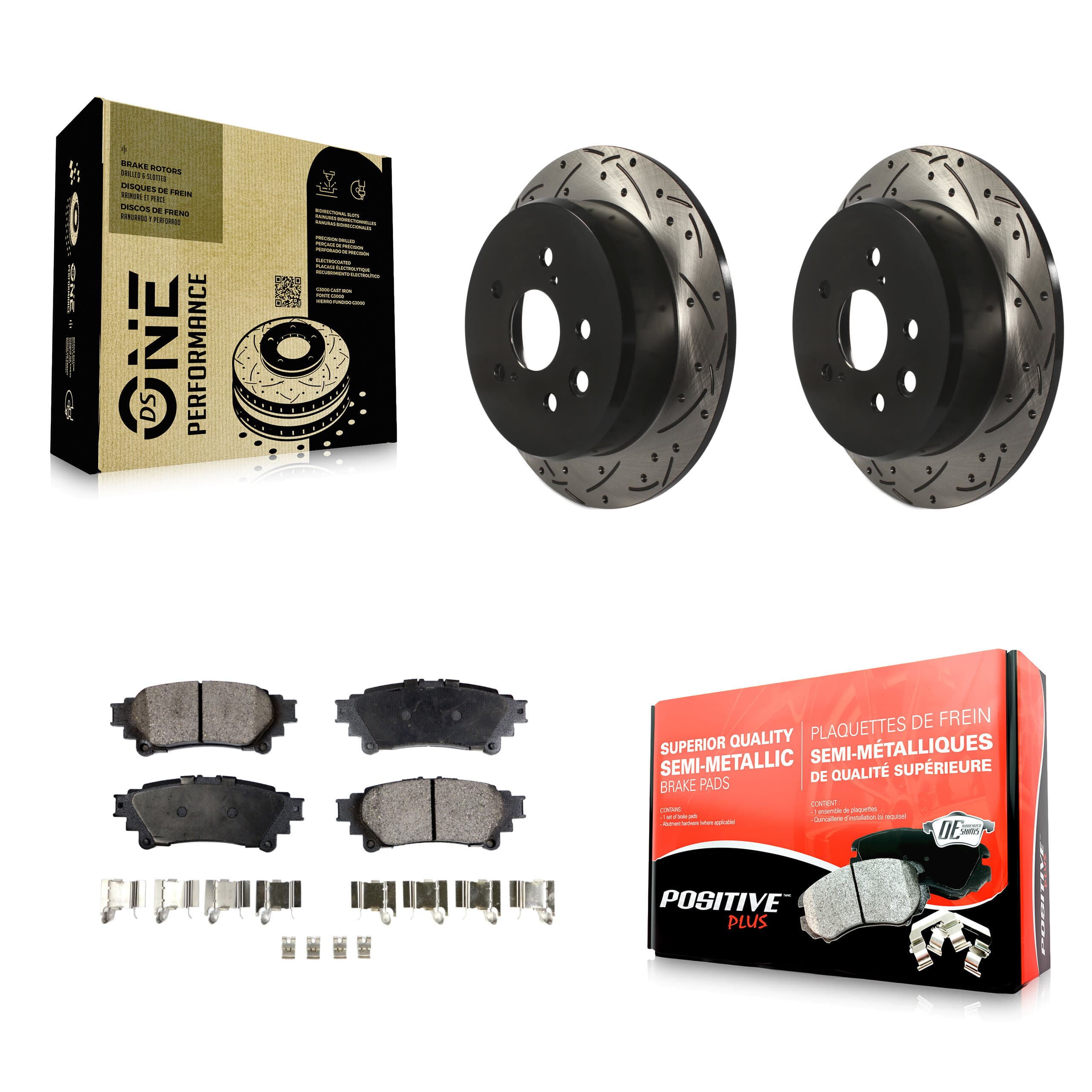 Transit Auto - KDF-100487 - Rear Disc Brake Kits image 1