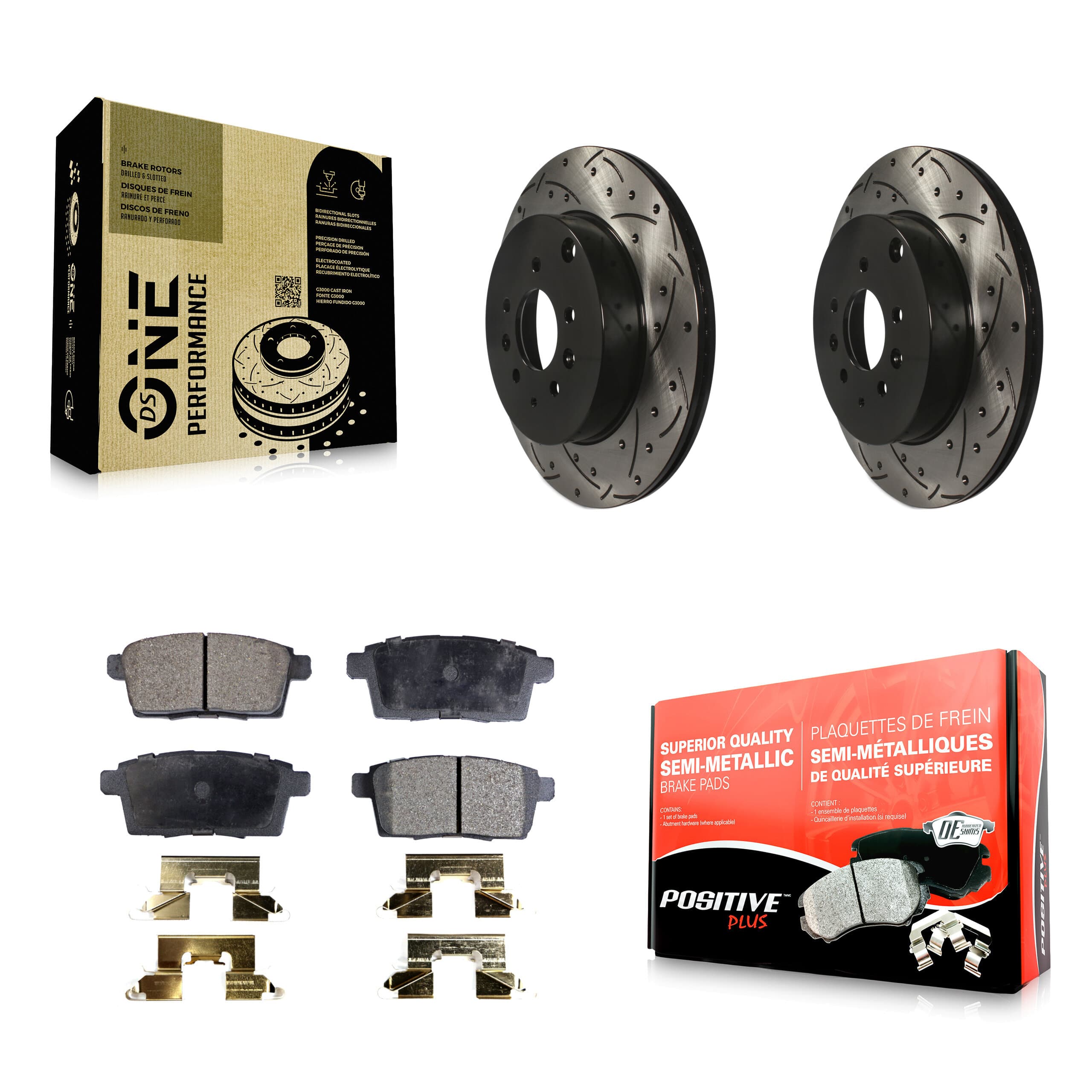 Transit Auto - KDF-100491 - Rear Disc Brake Kits image 1