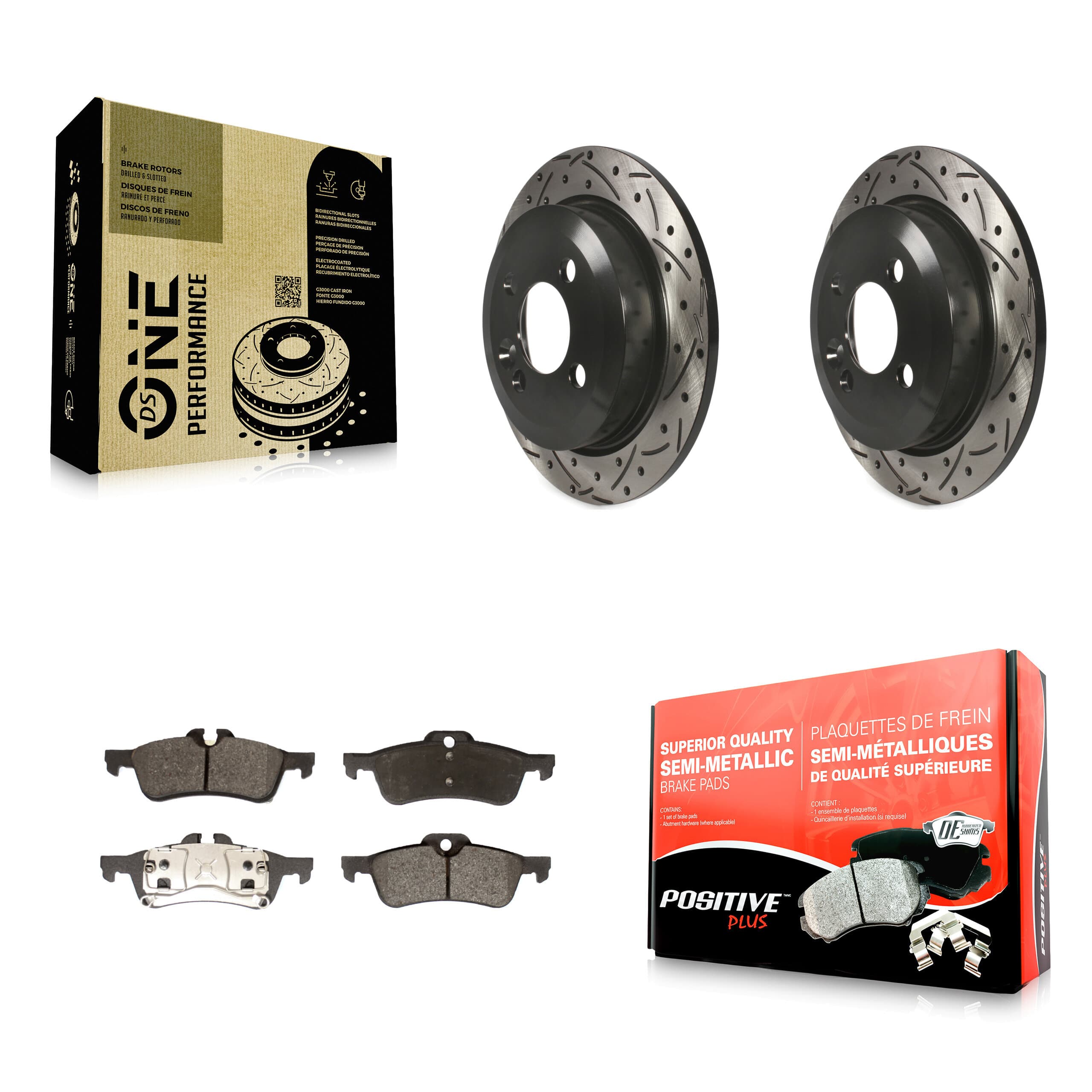 Transit Auto - KDF-100497 - Rear Disc Brake Kits image 1
