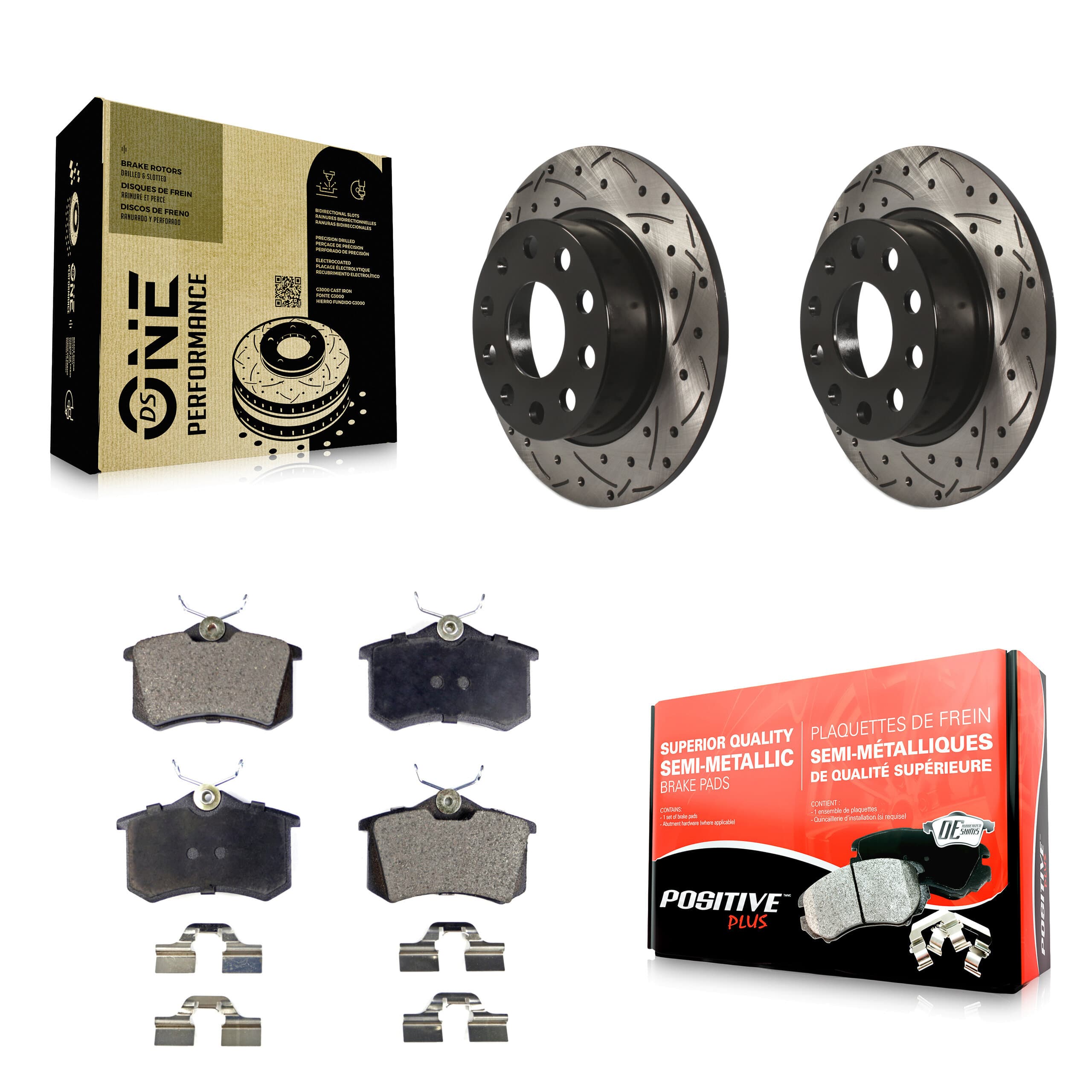 Transit Auto - KDF-100515 - Rear Disc Brake Kits image 1