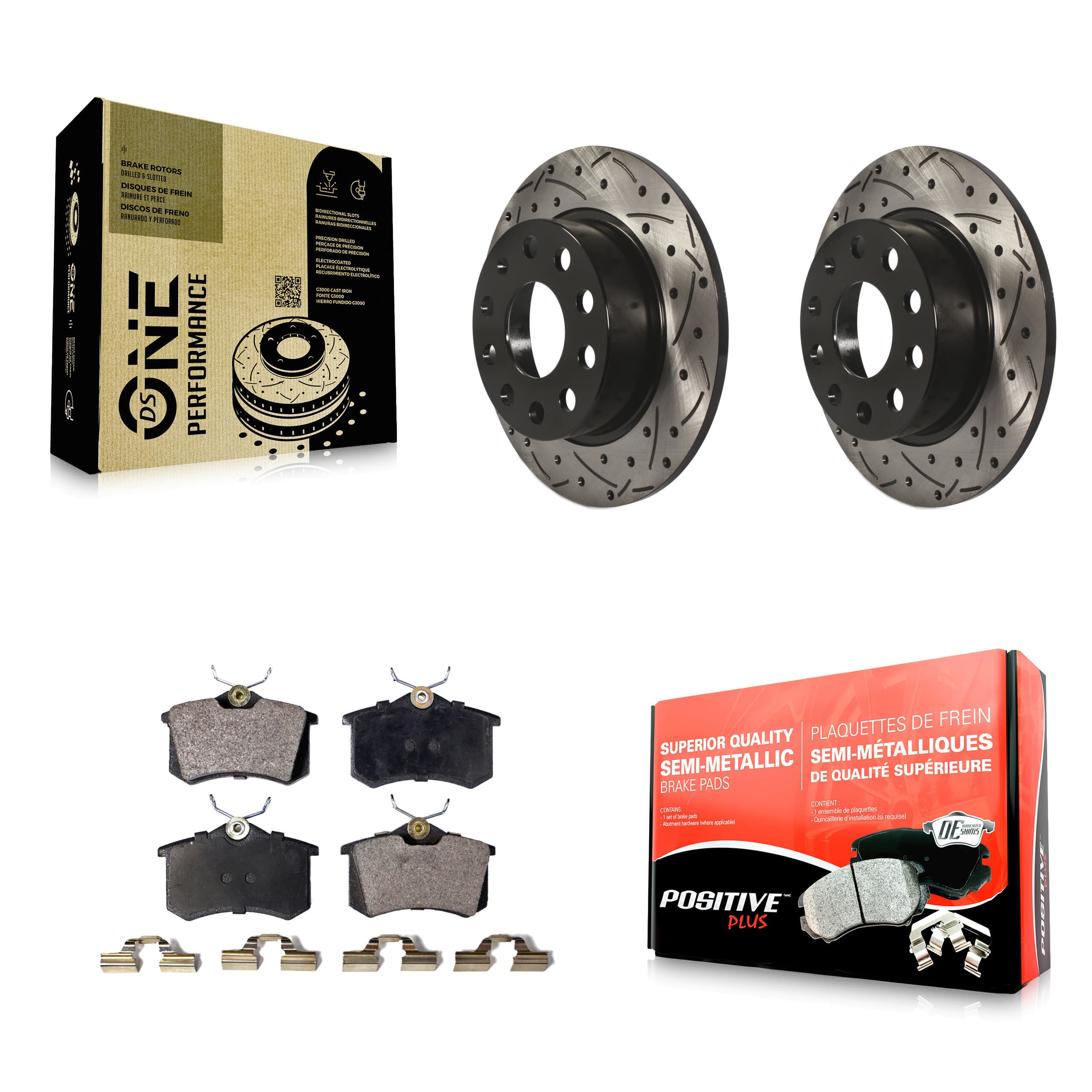 Transit Auto - KDF-100516 - Rear Disc Brake Kits image 1