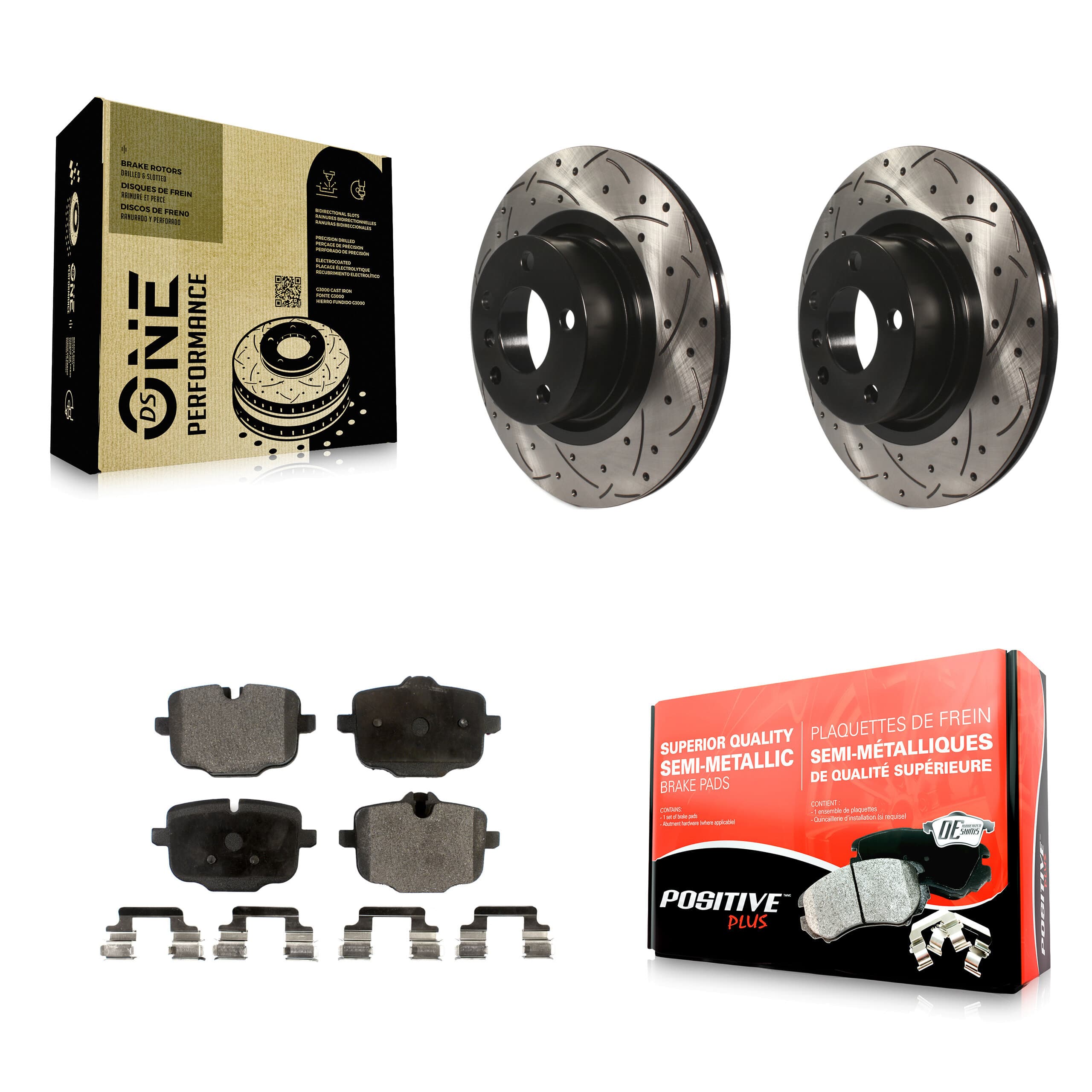 Transit Auto - KDF-100519 - Rear Disc Brake Kits image 1