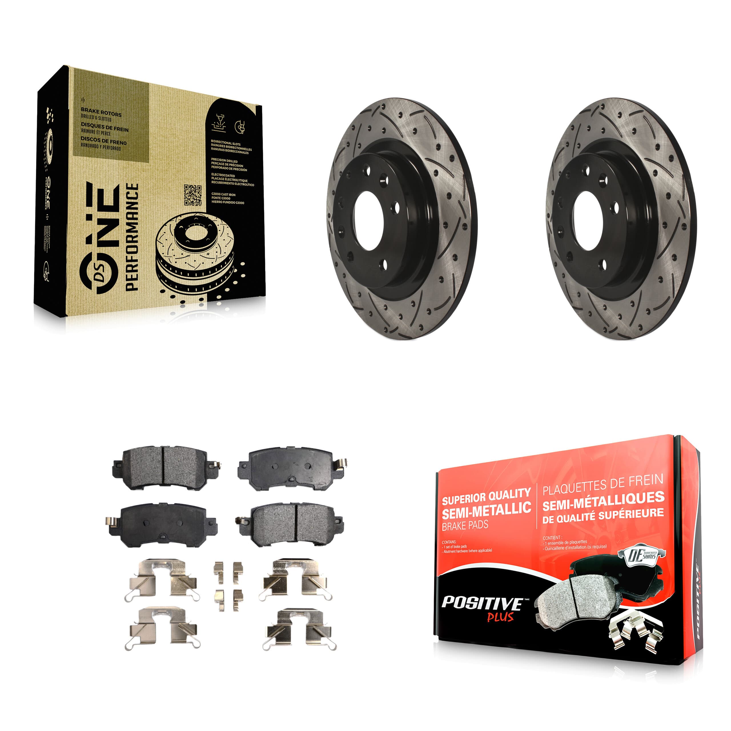 Transit Auto - KDF-100541 - Rear Disc Brake Kits image 1