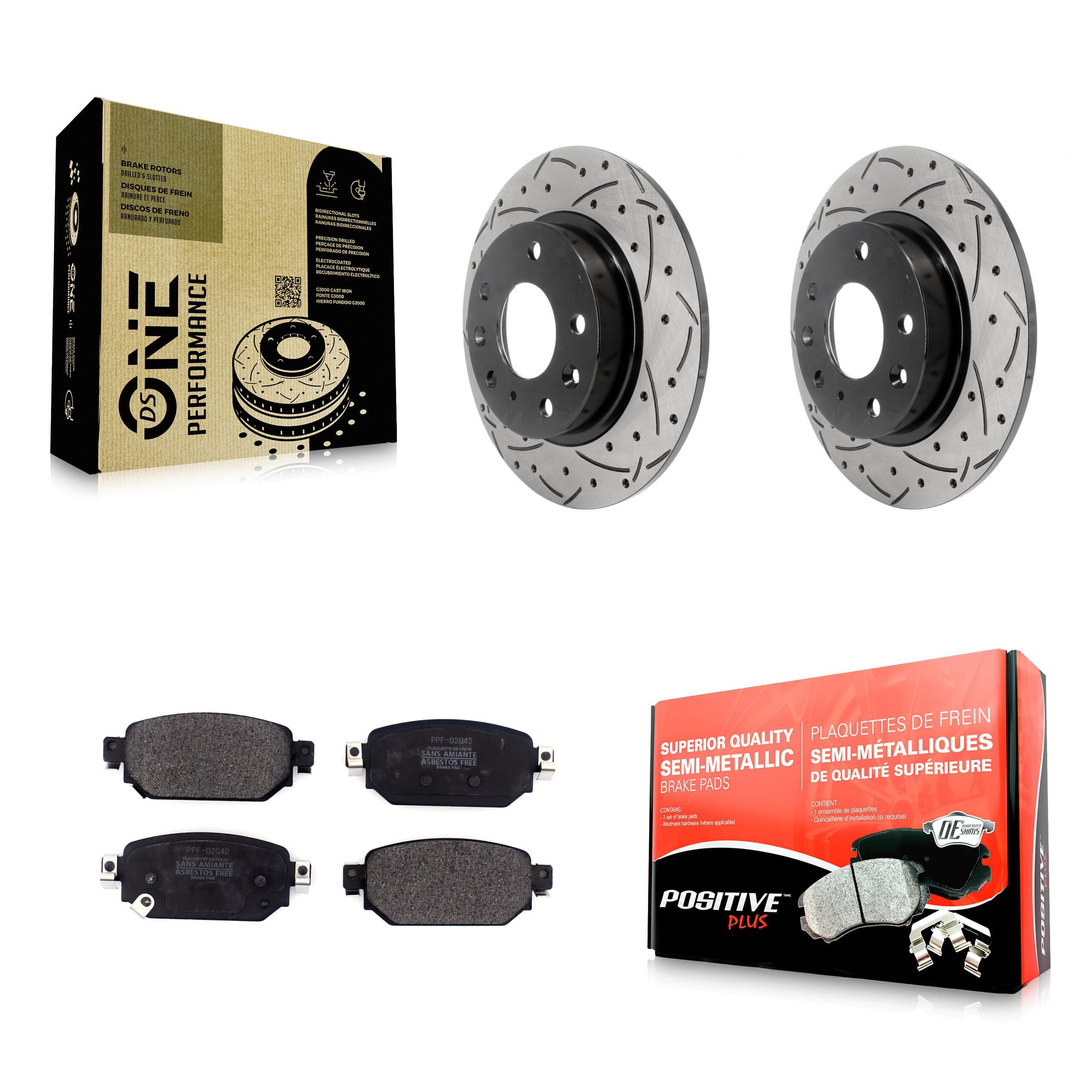 Transit Auto - KDF-100562 - Rear Disc Brake Kits image 1