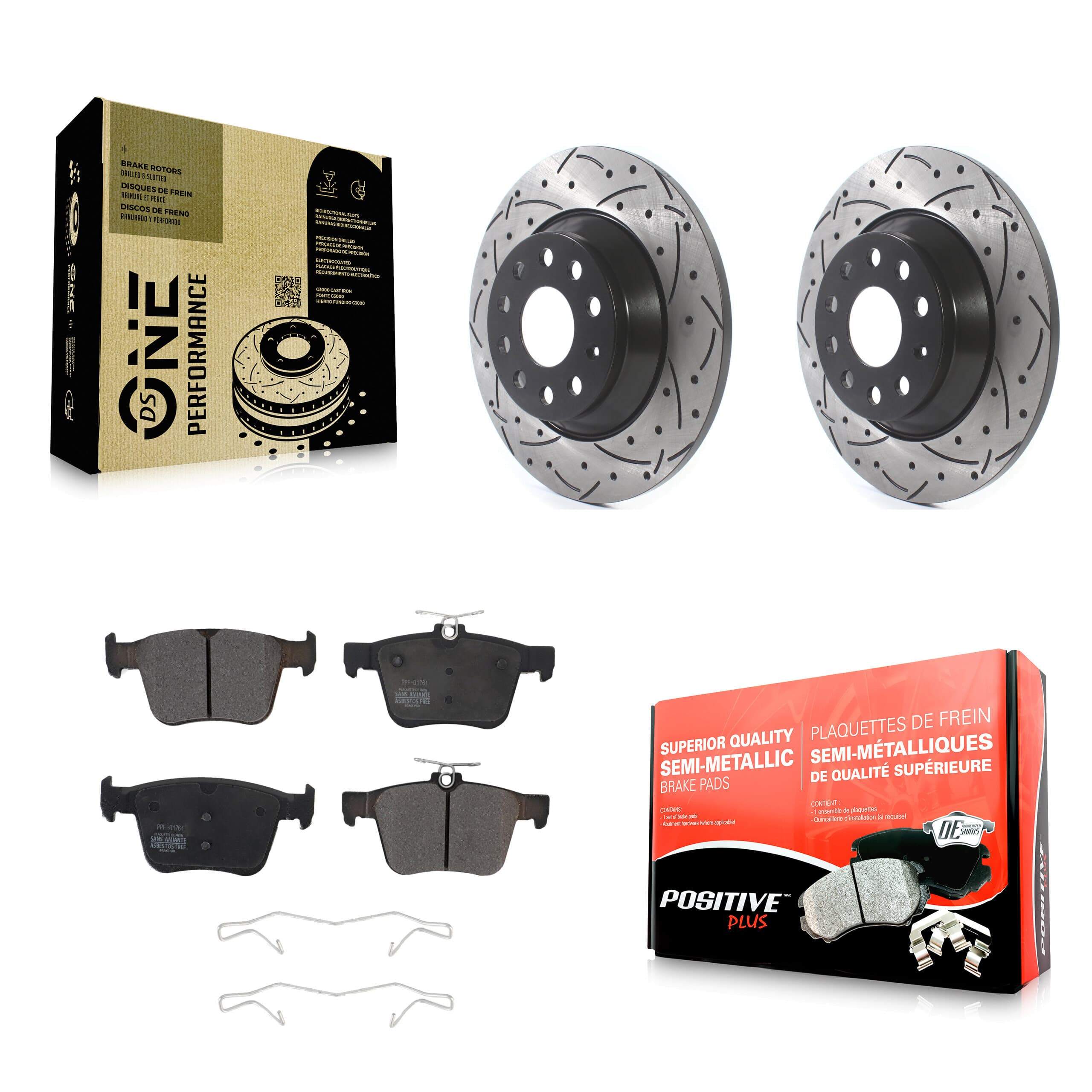 Transit Auto - KDF-100564 - Rear Disc Brake Kits image 1