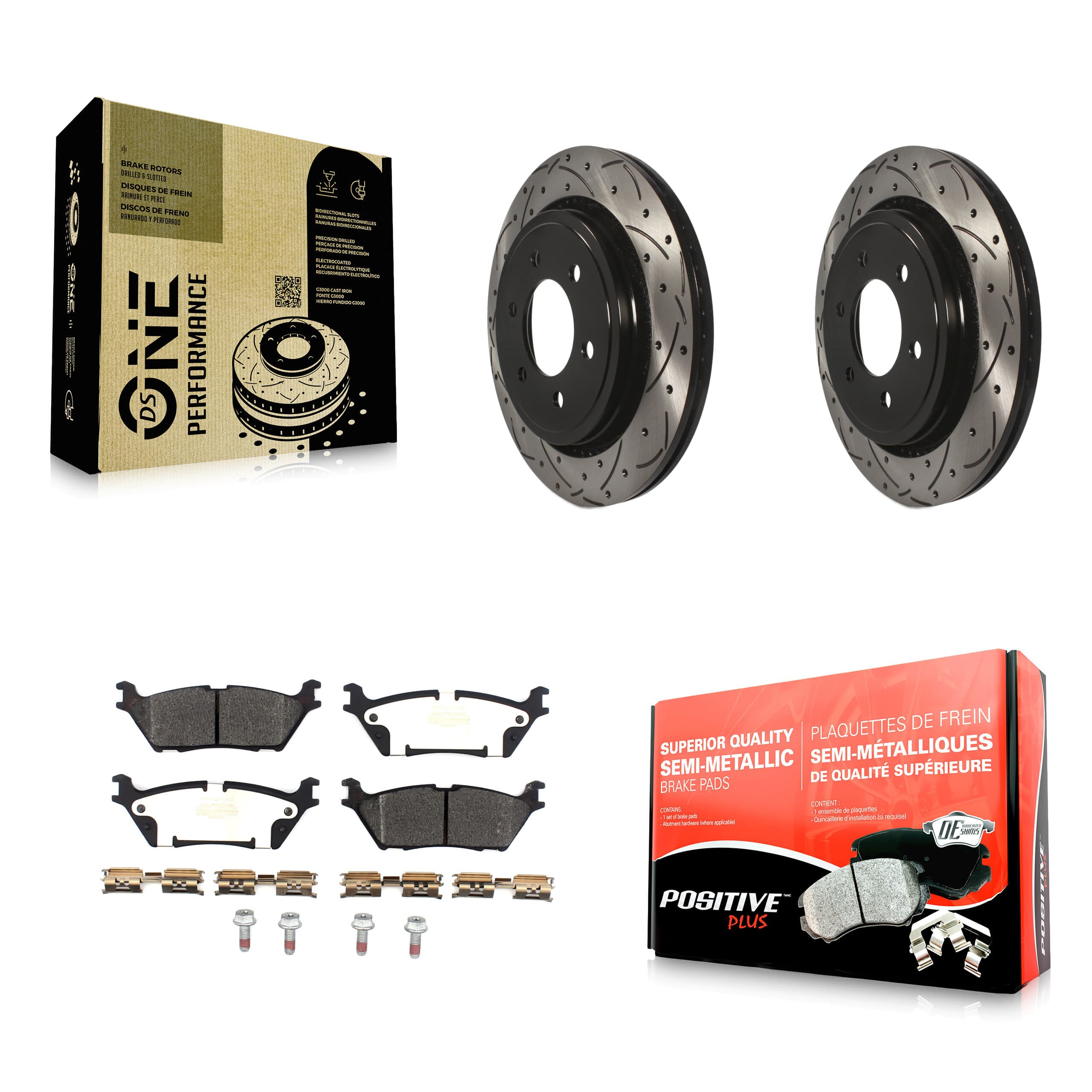 Transit Auto - KDF-100605 - Rear Disc Brake Kits image 1