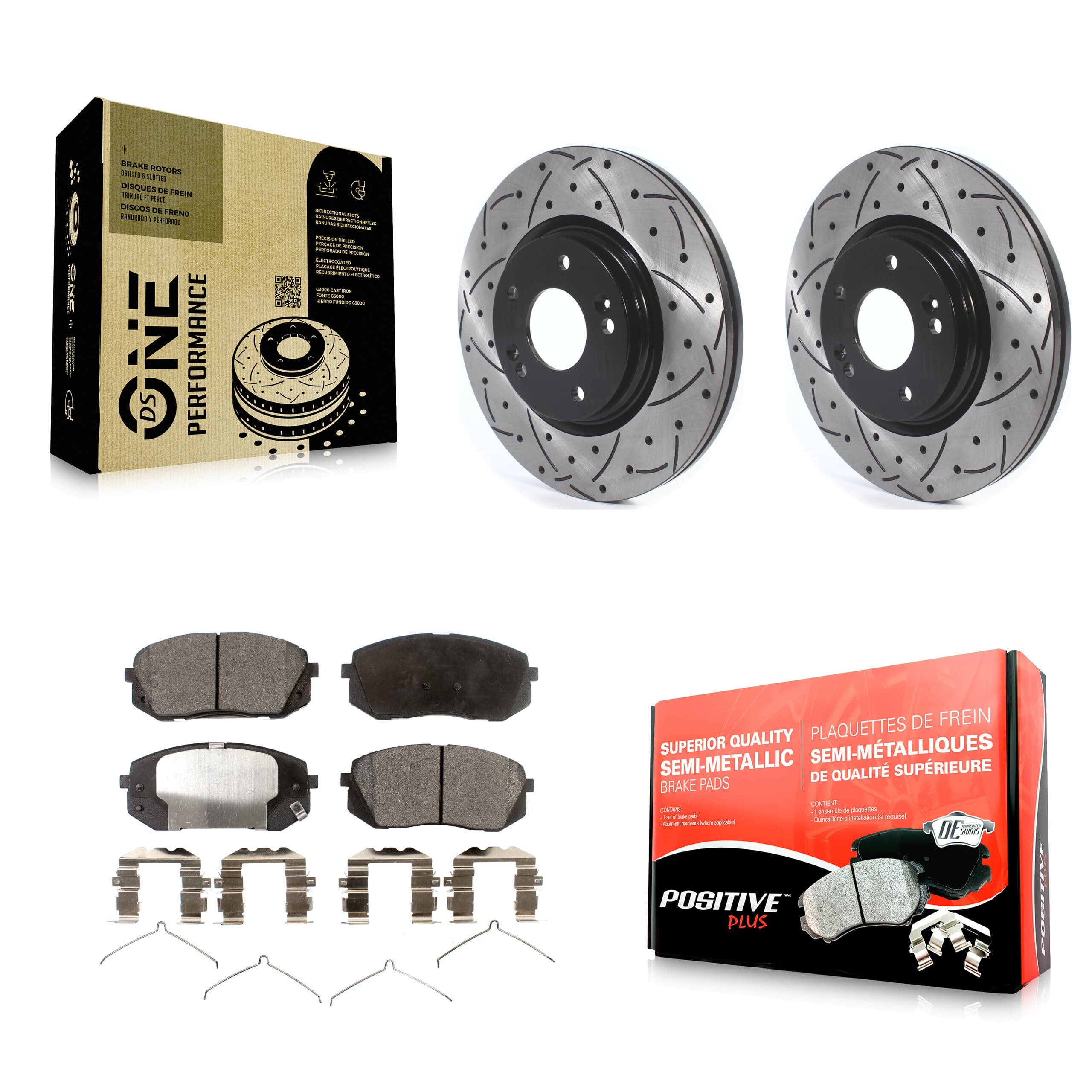Transit Auto - KDF-100629 - Front Disc Brake Kits image 1