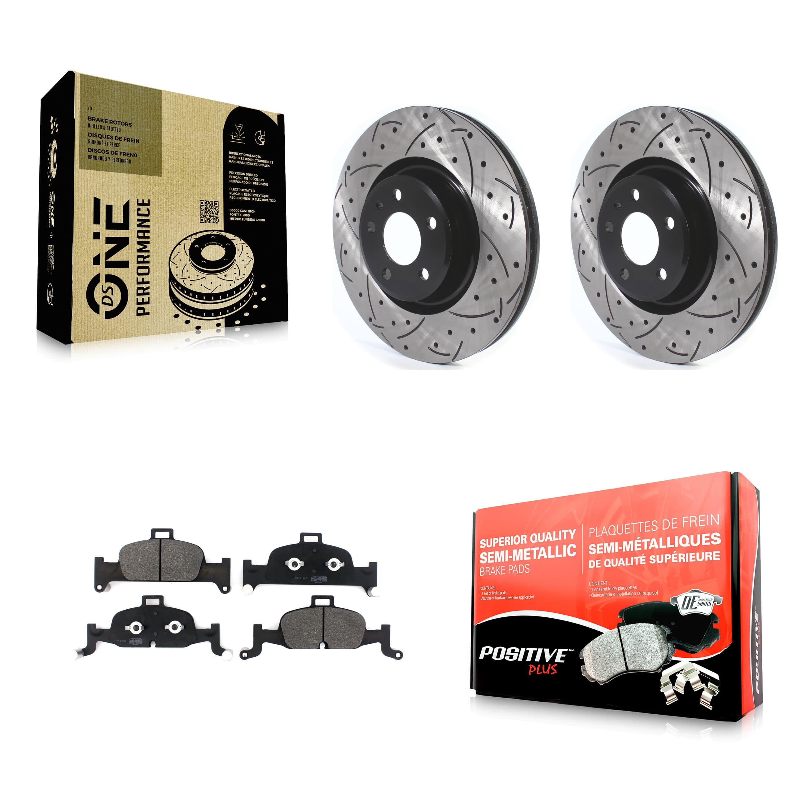 Transit Auto - KDF-100636 - Front Disc Brake Kits image 1