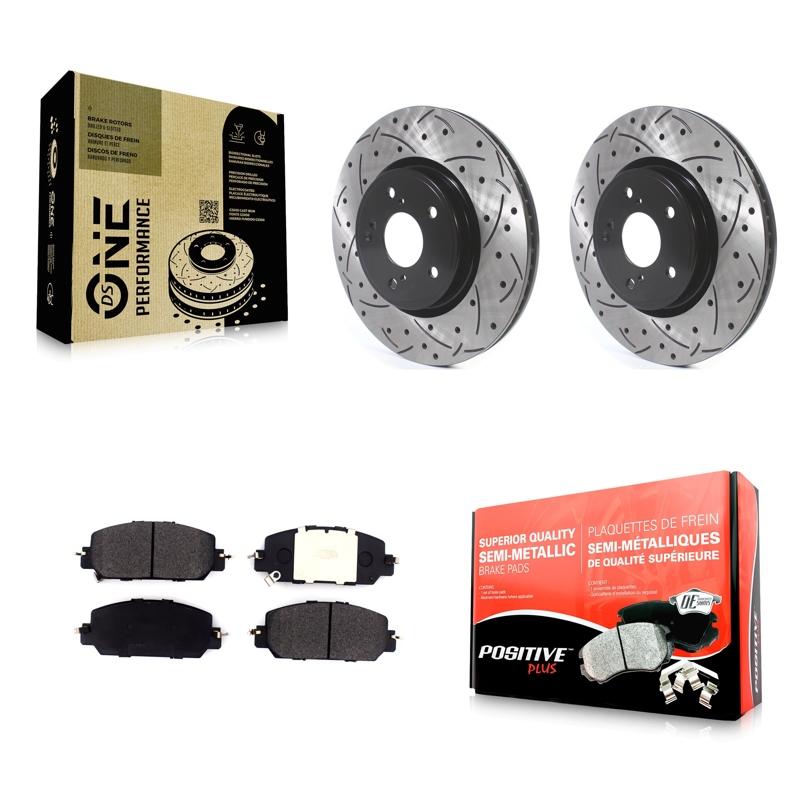 Transit Auto - KDF-100637 - Front Disc Brake Kits image 1