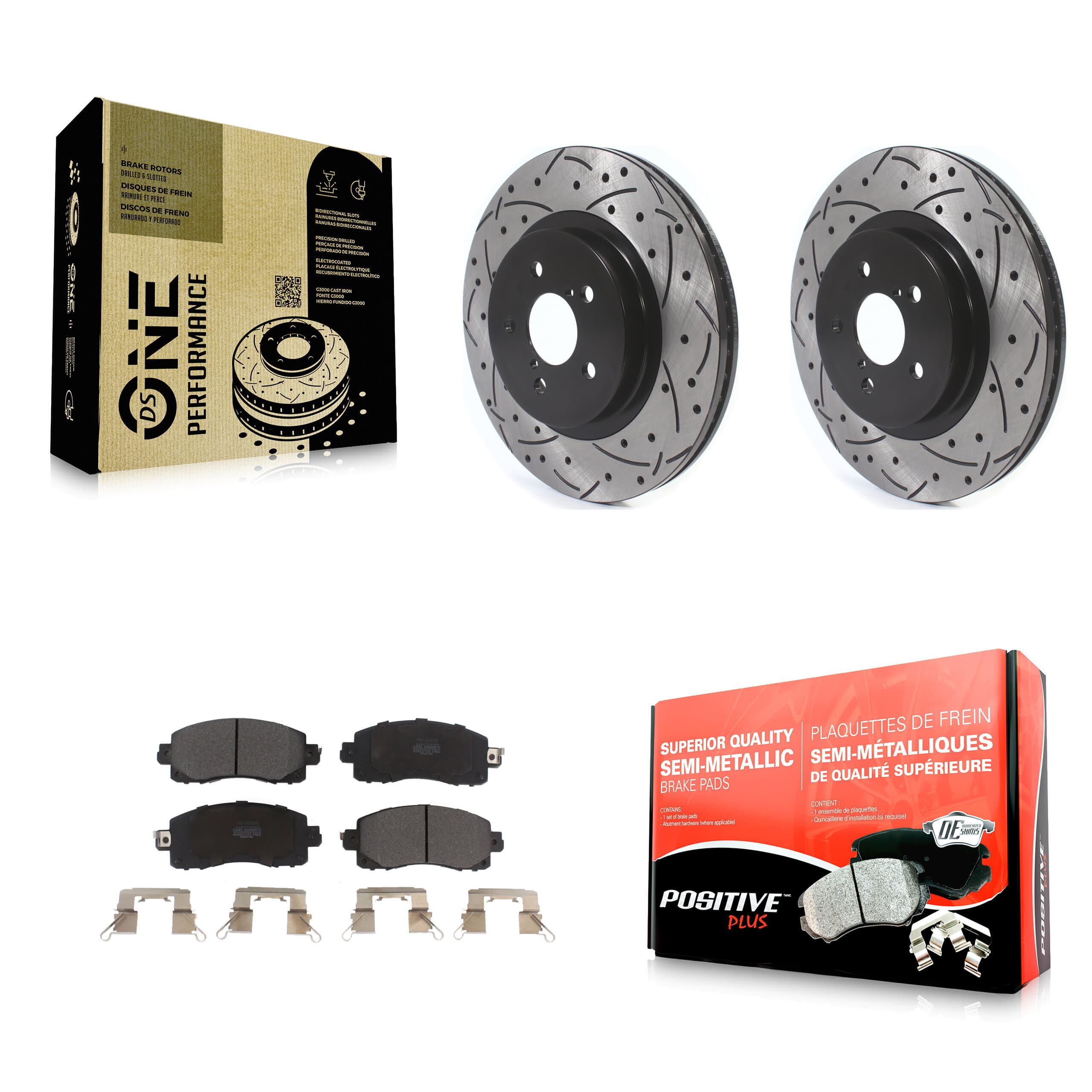 Transit Auto - KDF-100639 - Front Disc Brake Kits image 1