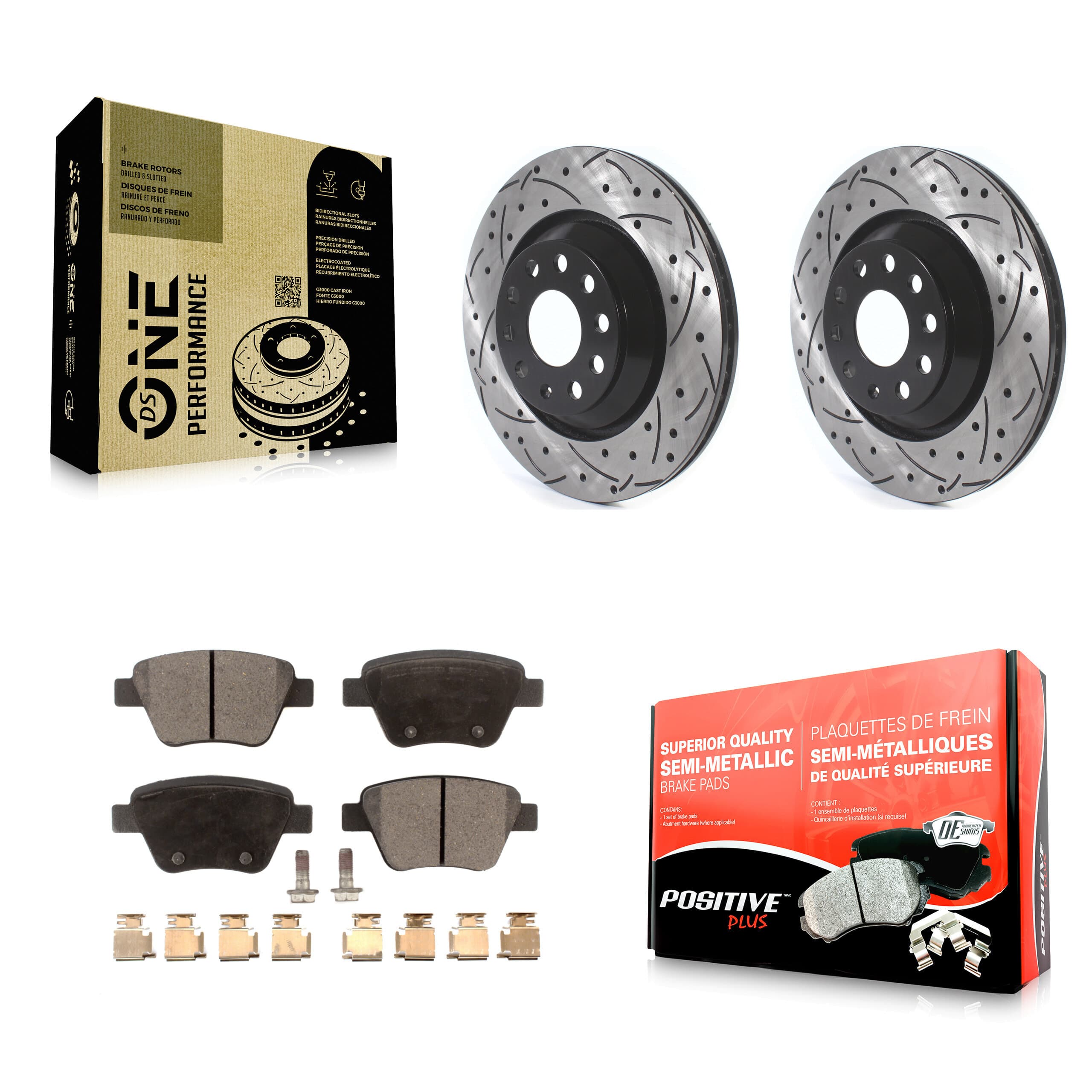 Transit Auto - KDF-100698 - Rear Disc Brake Kits image 1