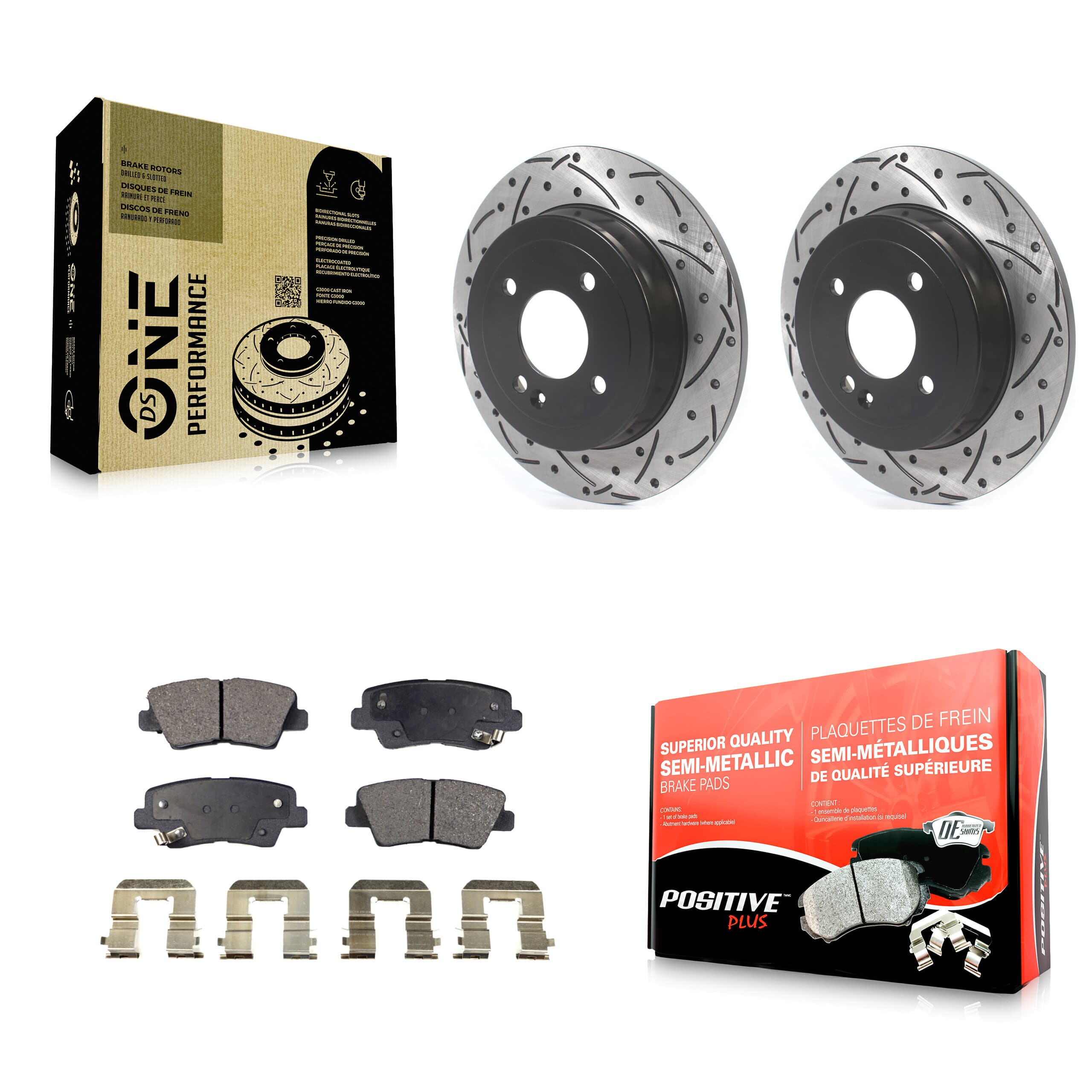 Transit Auto - KDF-100702 - Rear Disc Brake Kits image 1