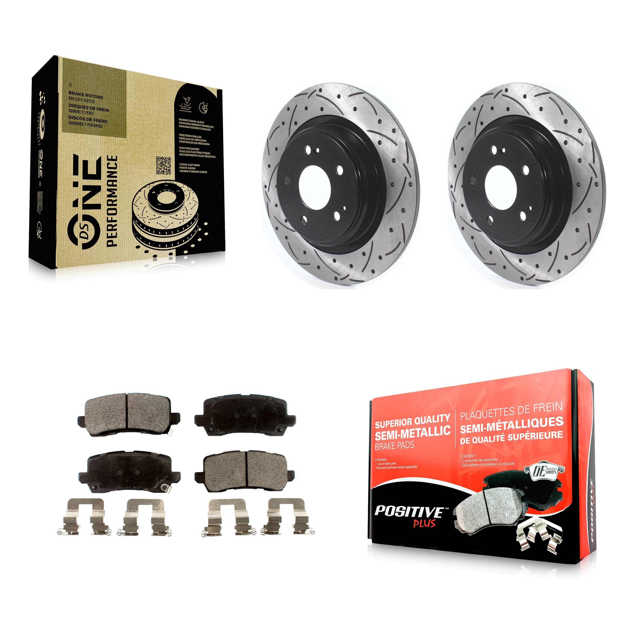 Transit Auto - KDF-100708 - Rear Disc Brake Kits image 1