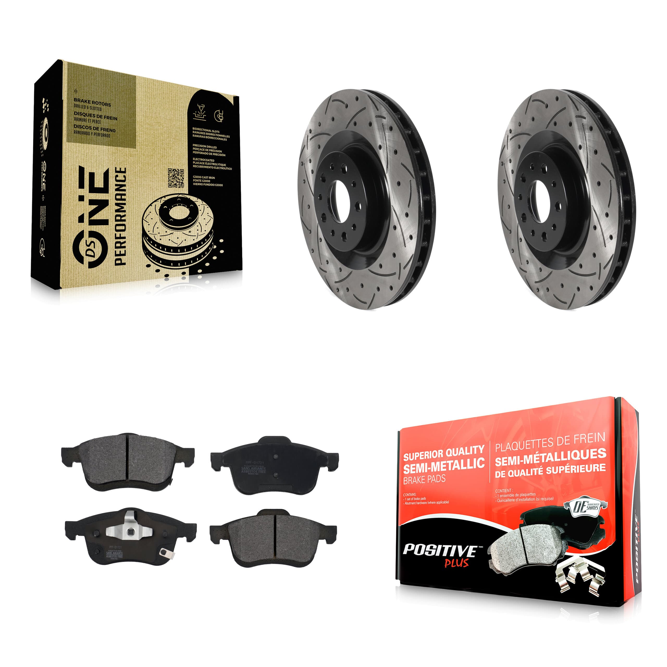 Transit Auto - KDF-100742 - Front Disc Brake Kits image 1